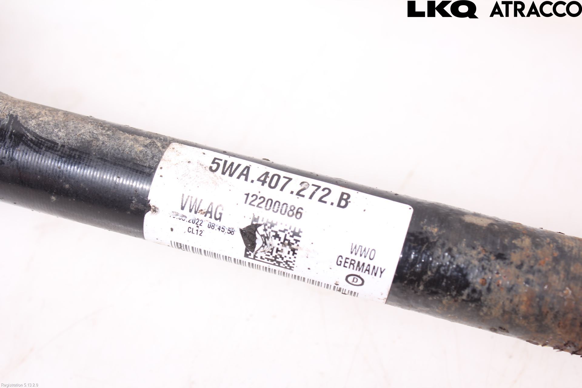 Volkswagen VW T-ROC 18- Drivaxel Fram Höger