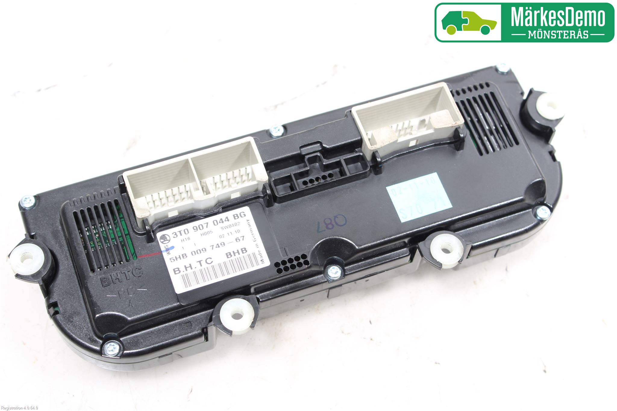 Skoda YETI Ac Styrenhet Ac Manöveren