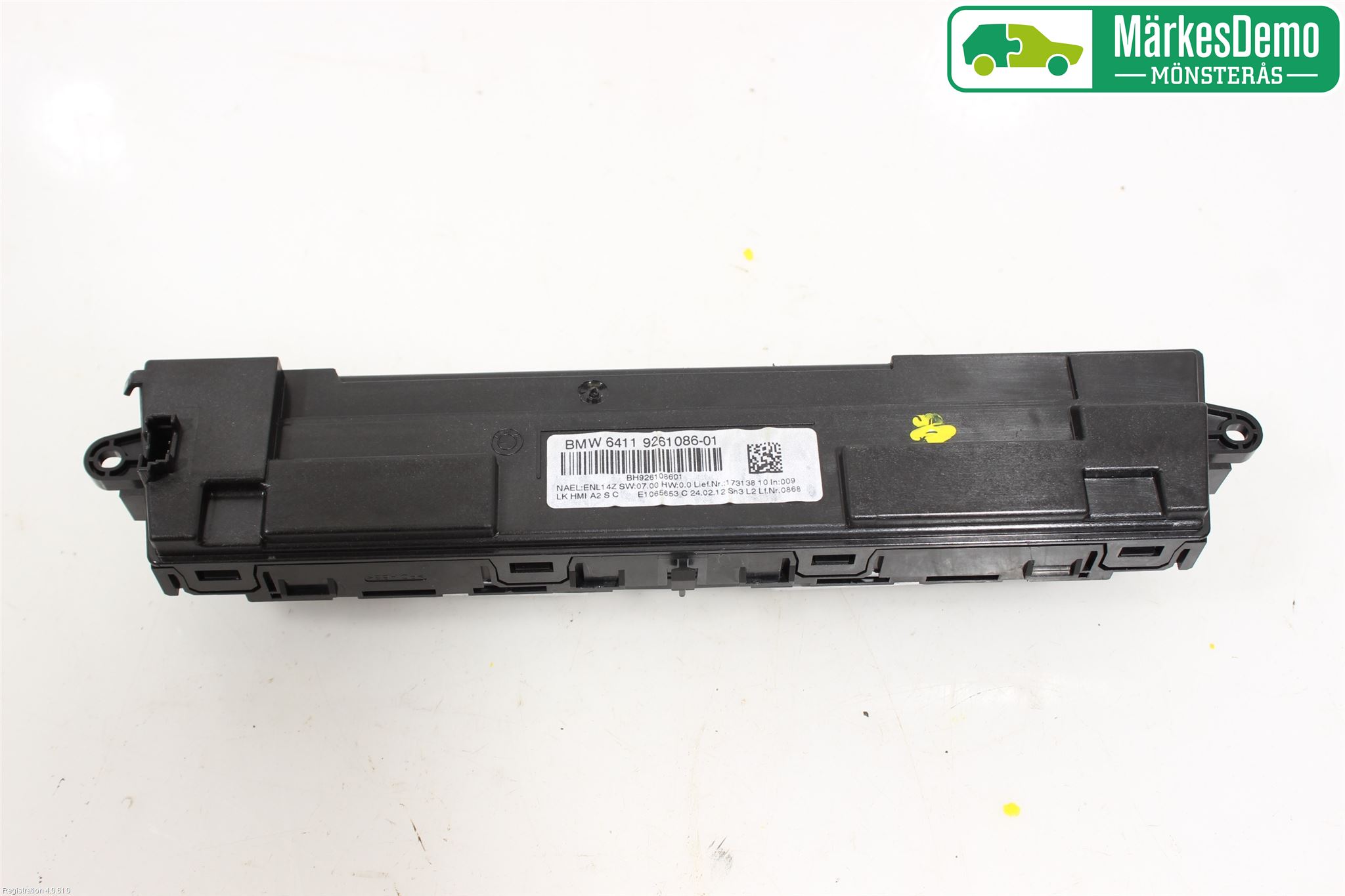 BMW 3 F30/F31/F80 12-19 Ac Styrenhet Ac Manöveren