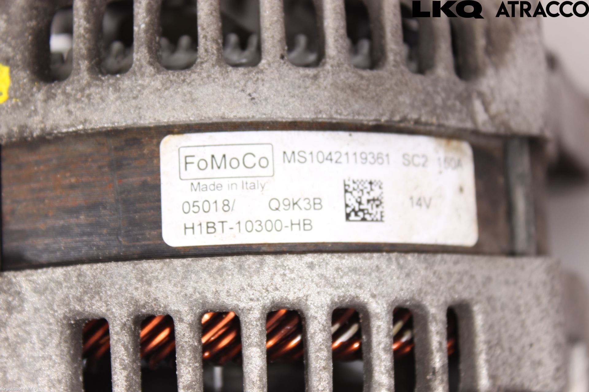Ford ECOSPORT 17- Generator