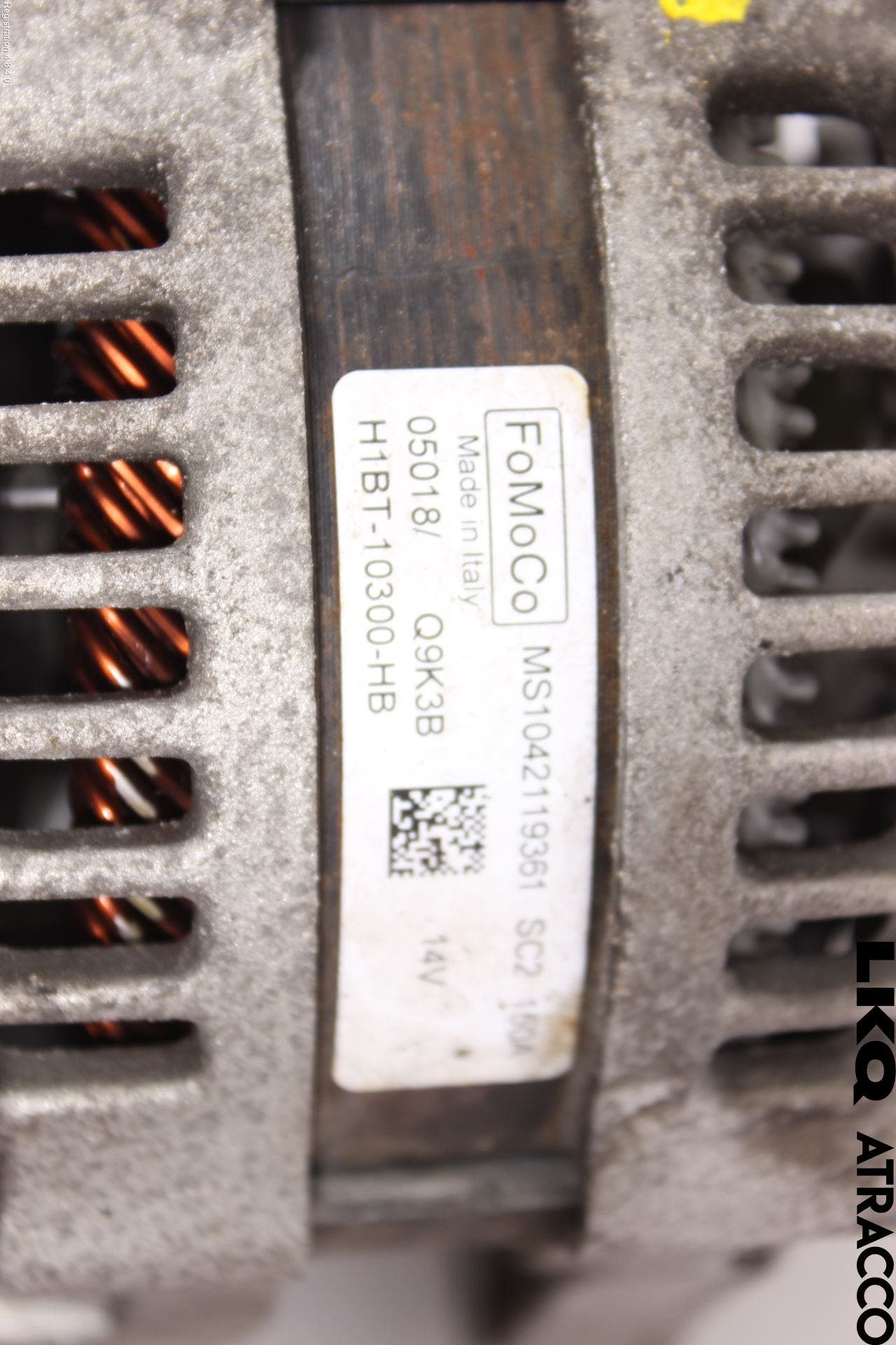 Ford ECOSPORT 17- Generator