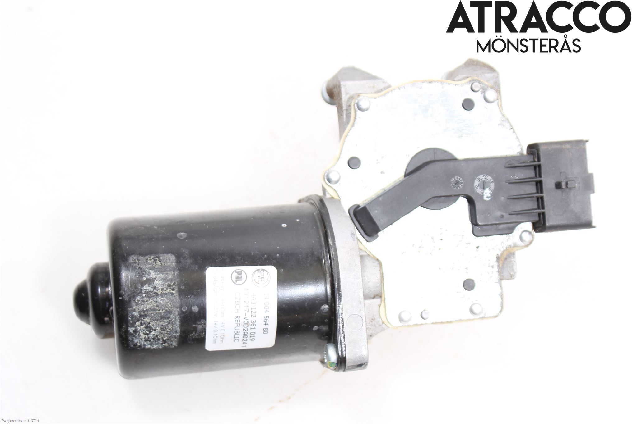 Fiat SCUDO 07-16 Torkarmotor Vindruta