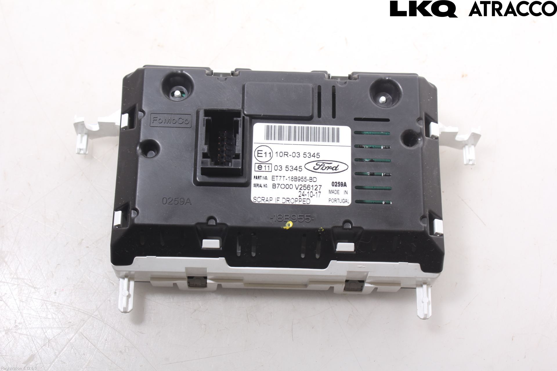 Ford TRANSIT/TOURNEO COURIER 13-23 Multifunktionsdisplay