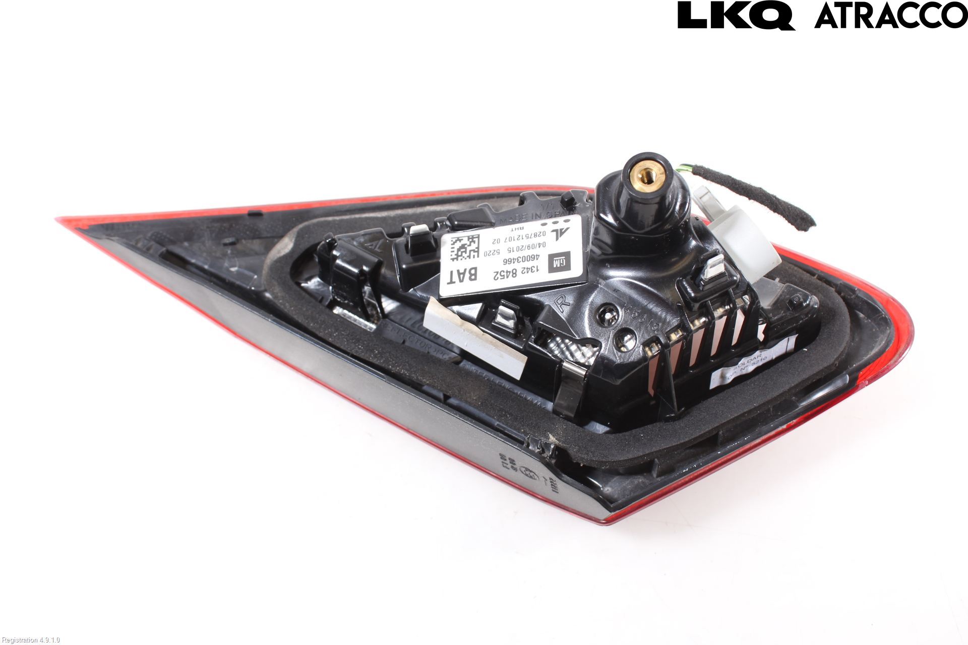 Opel CORSA E 15-19 Bakljus Lucka Hö