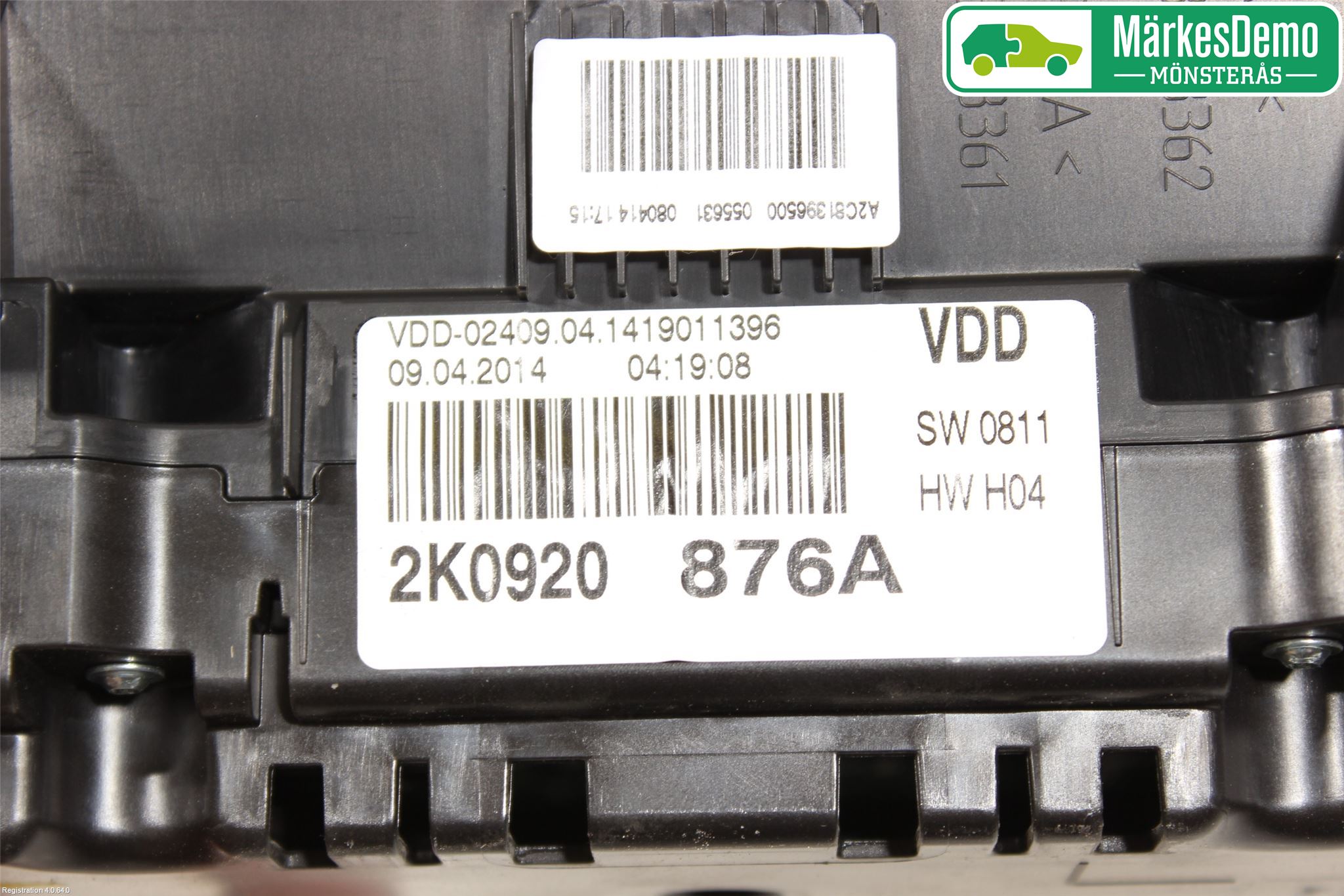 Volkswagen VW CADDY 11-15 Instrument Komb