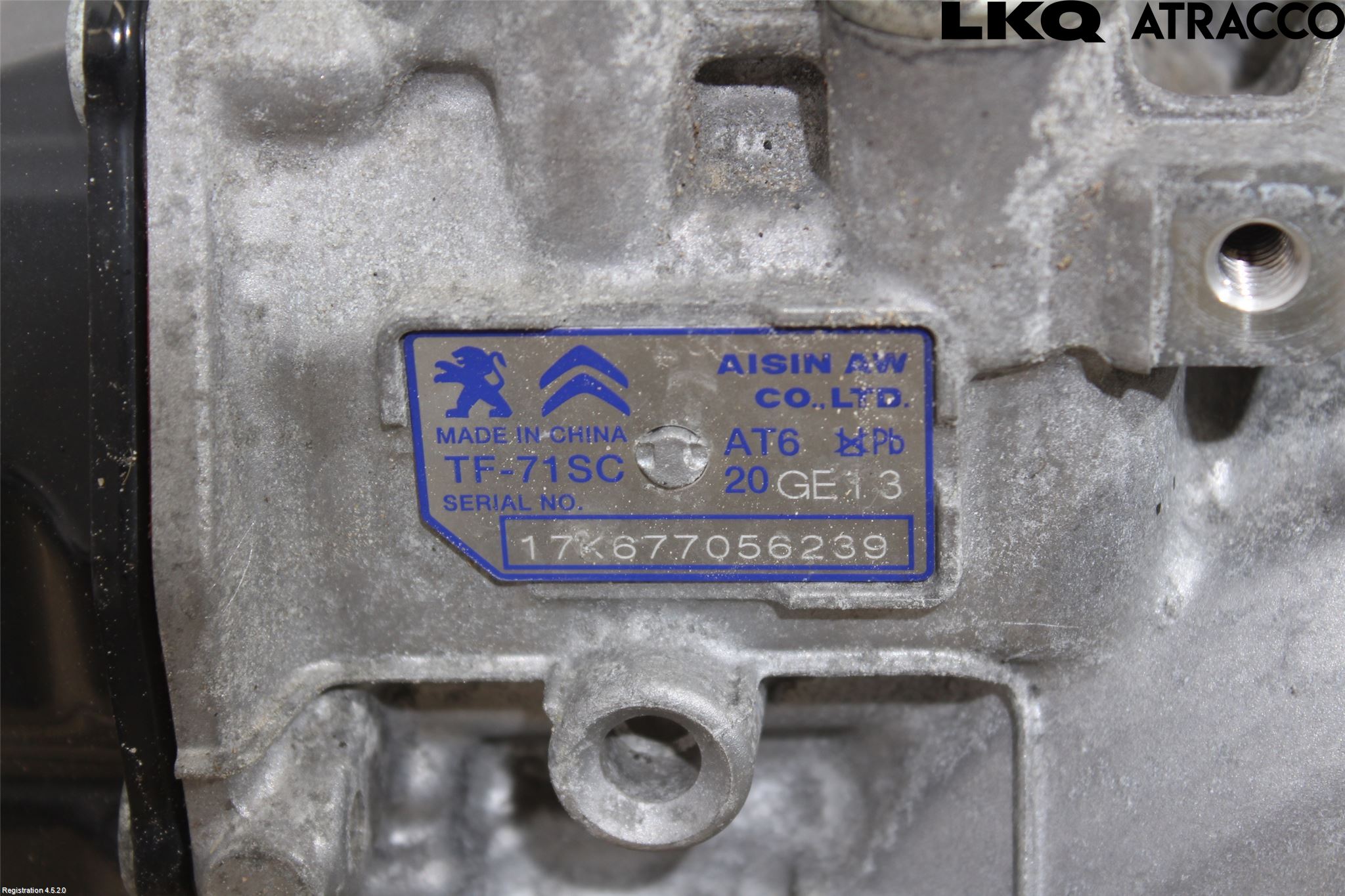 Citroen COTROEN C3 17-24 Växellåda Automat