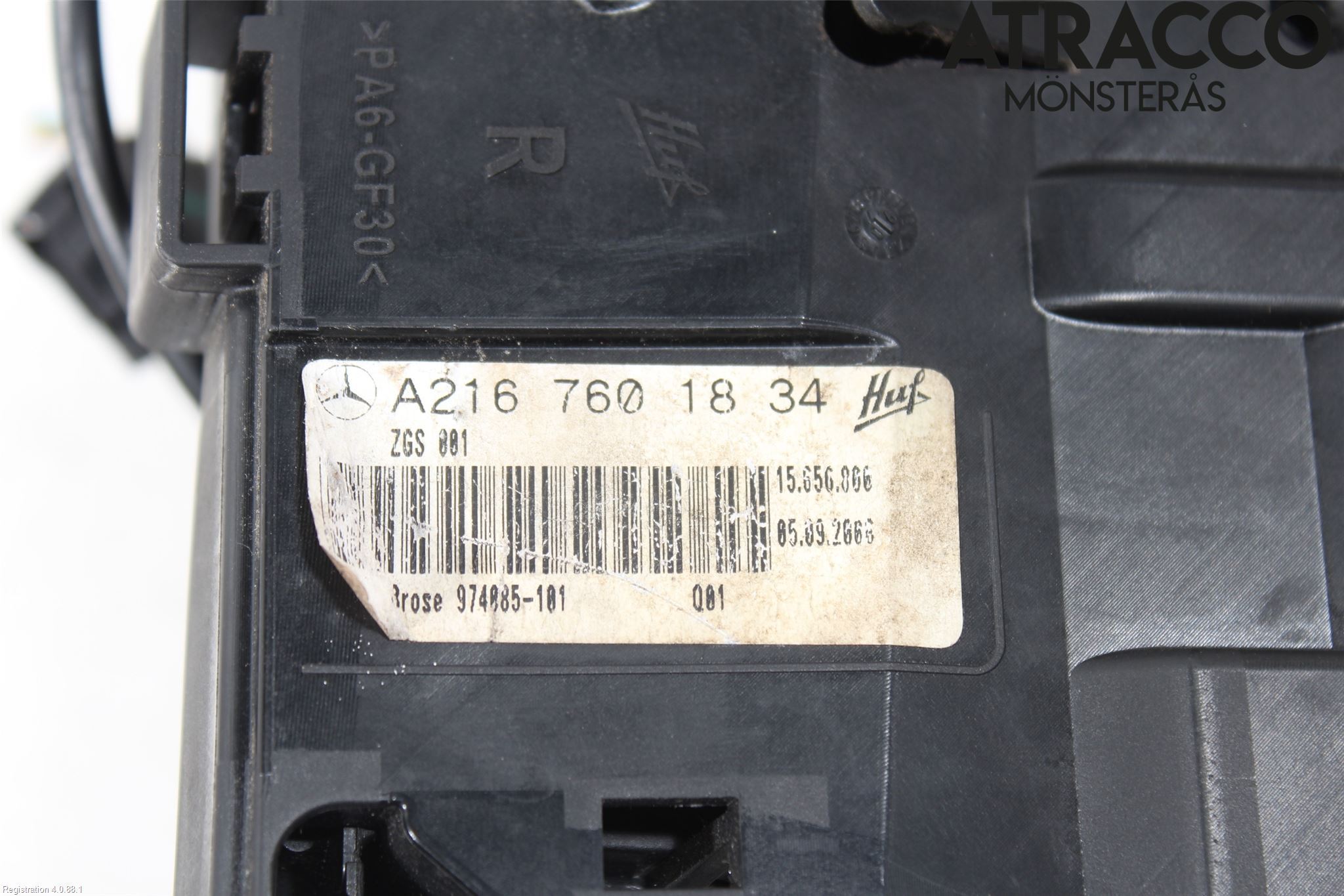 Mercedes-Benz MB CL-KLASS (C216) 07-14 Dörrhandtag Yttre Hö