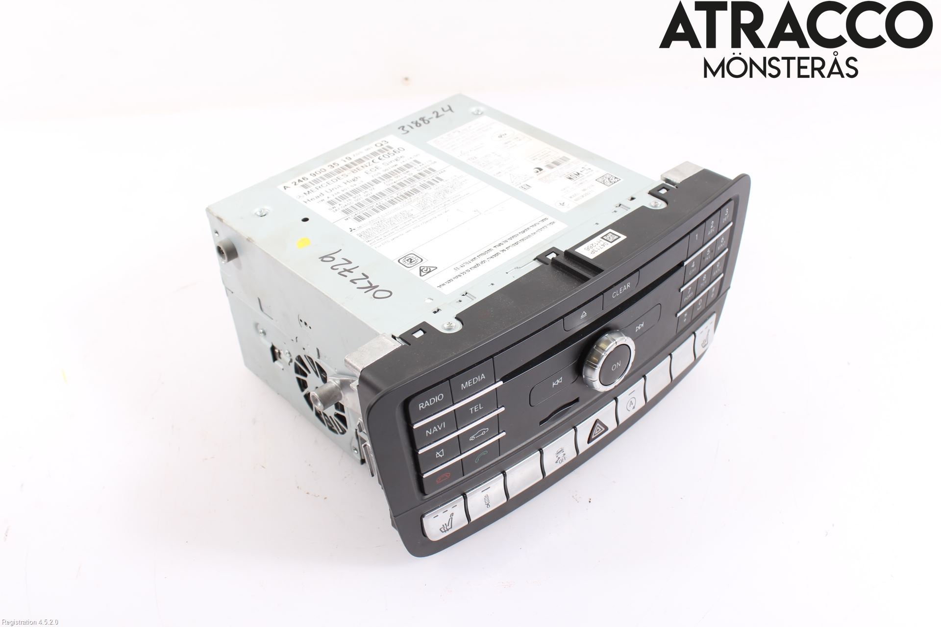 Mercedes-Benz MB CLA-KLASS (C117/X117) 13-19 Cd Radio - Multimediapanel