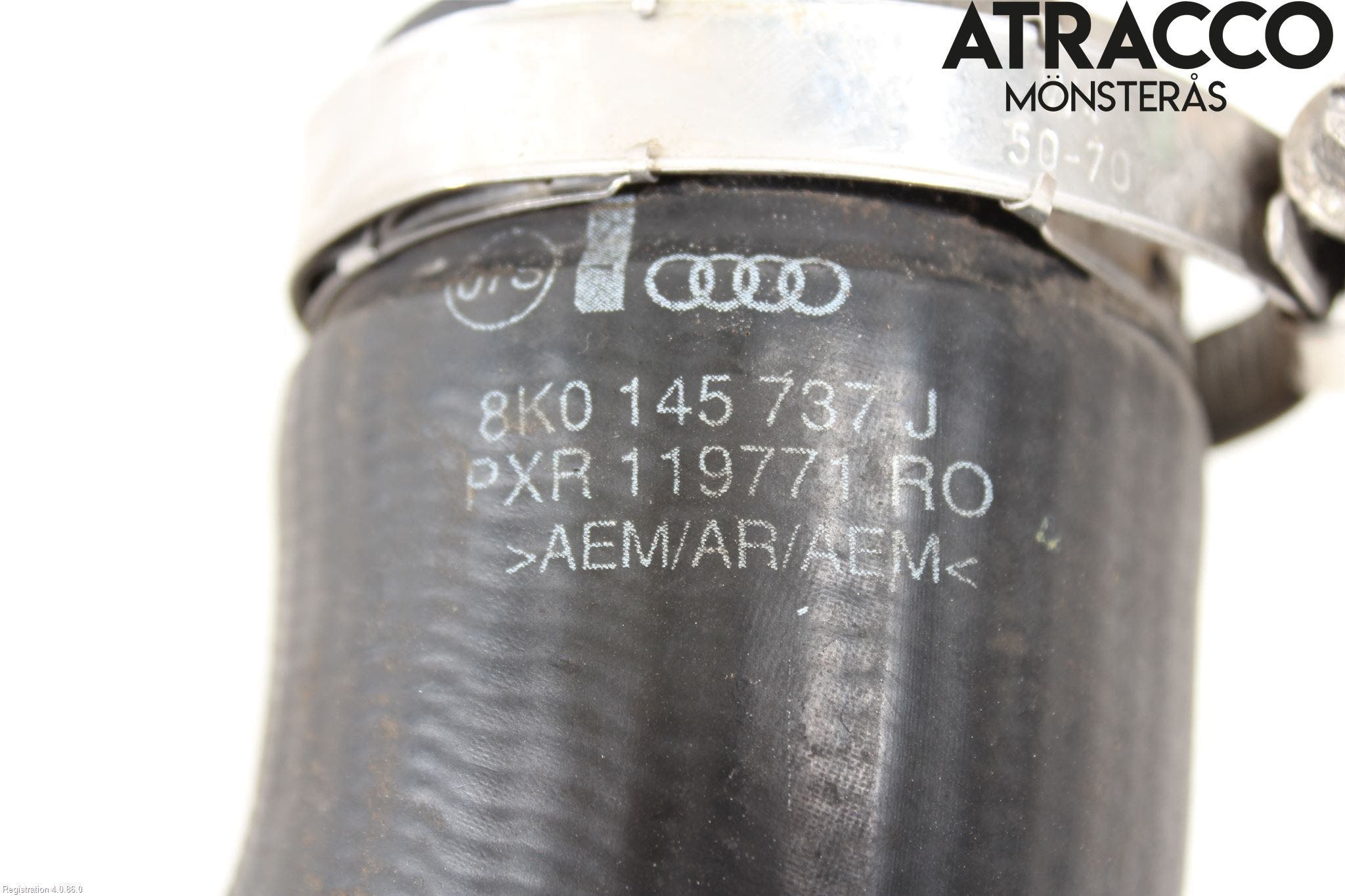 Audi A4/S4 08-11 Laddluft-Intercoolerrör