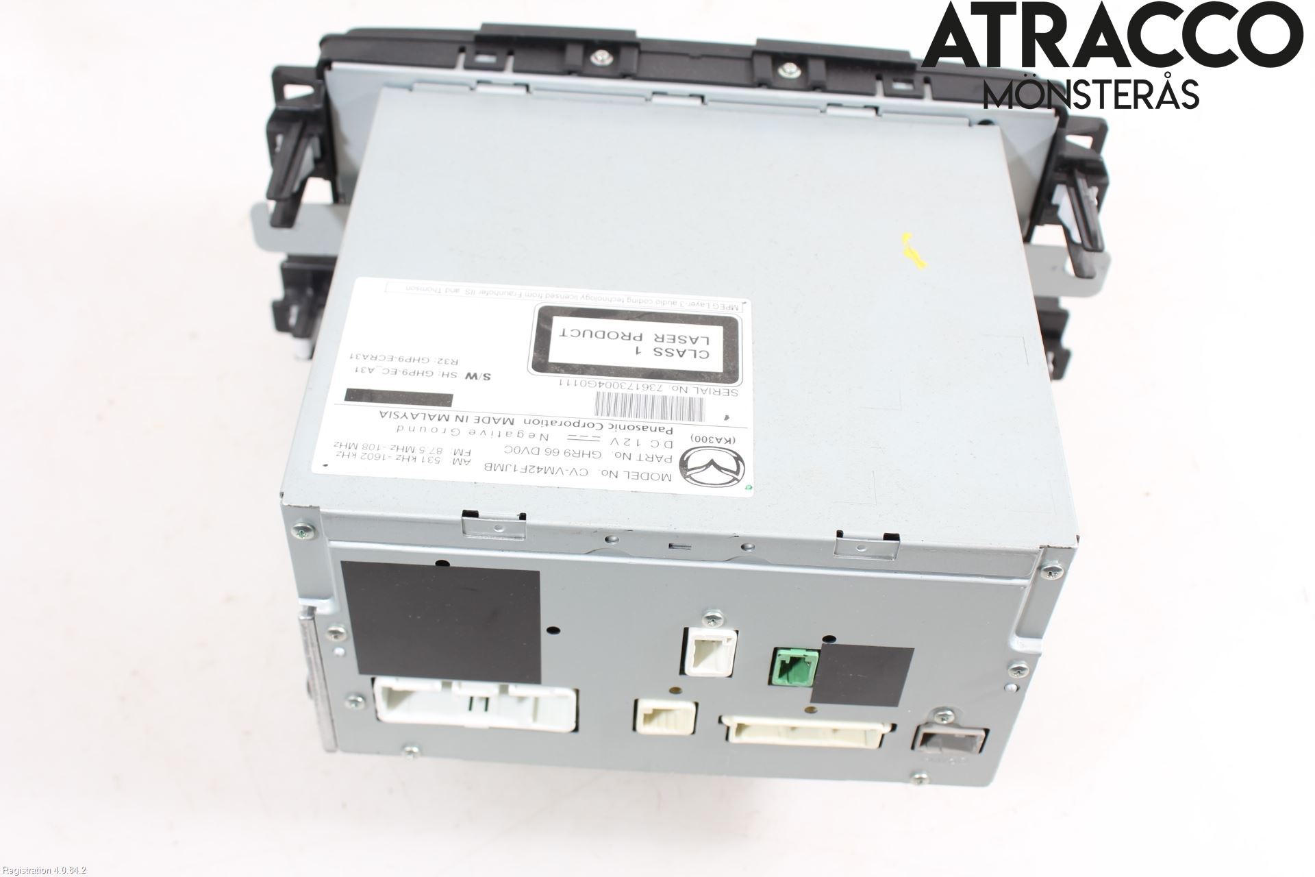 Mazda 6 13- Cd Radio - Multimediapanel