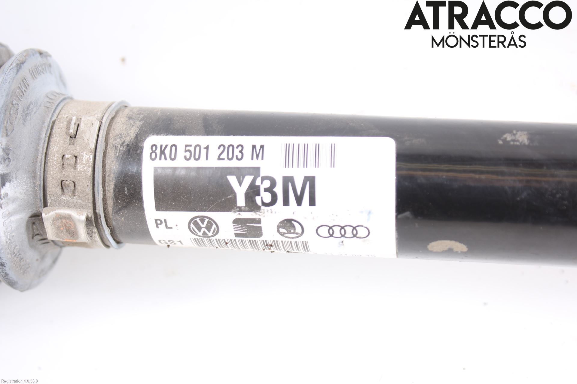Audi A4 12-15 Drivaxel Bak Vänster