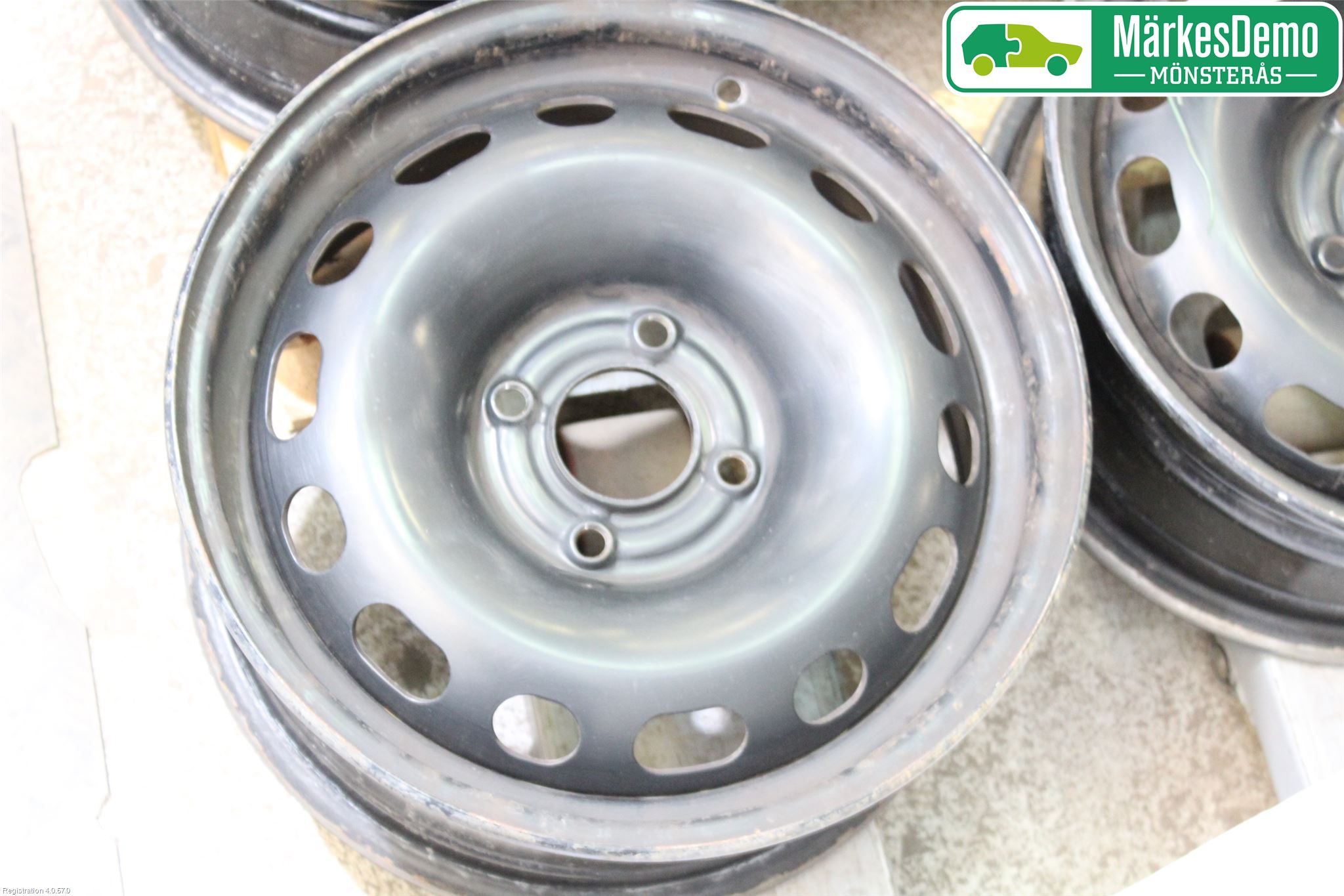 Citroen BERLINGO 08-18 Fälgsats Plåt