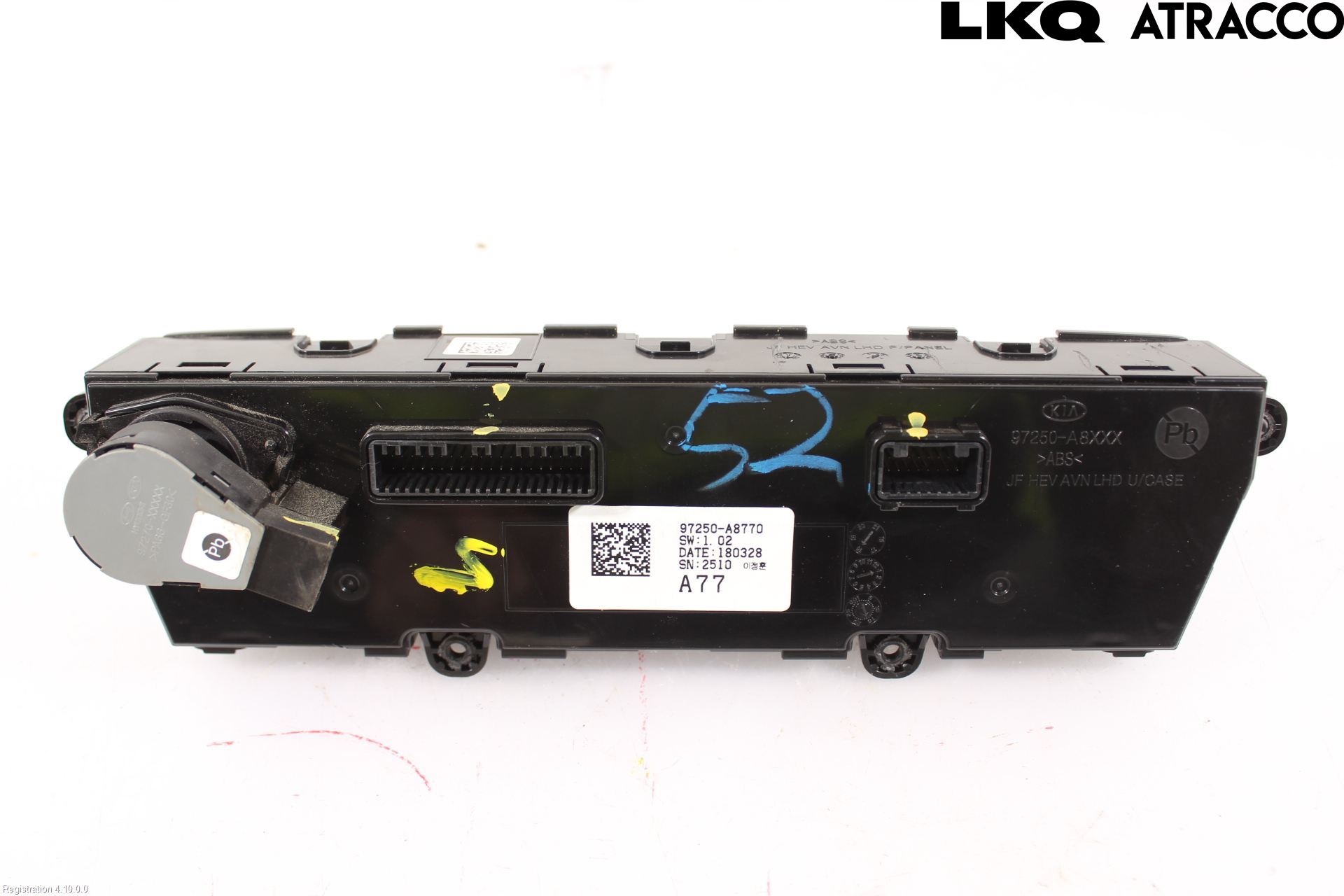 Kia OPTIMA 16-20 Ac Styrenhet Ac Manöveren