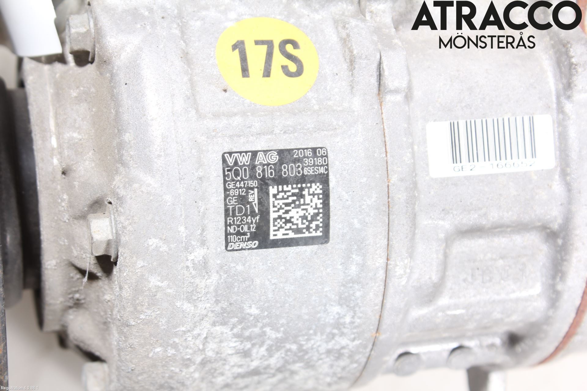 Volkswagen VW TIGUAN 16-24 Ac Kompressor