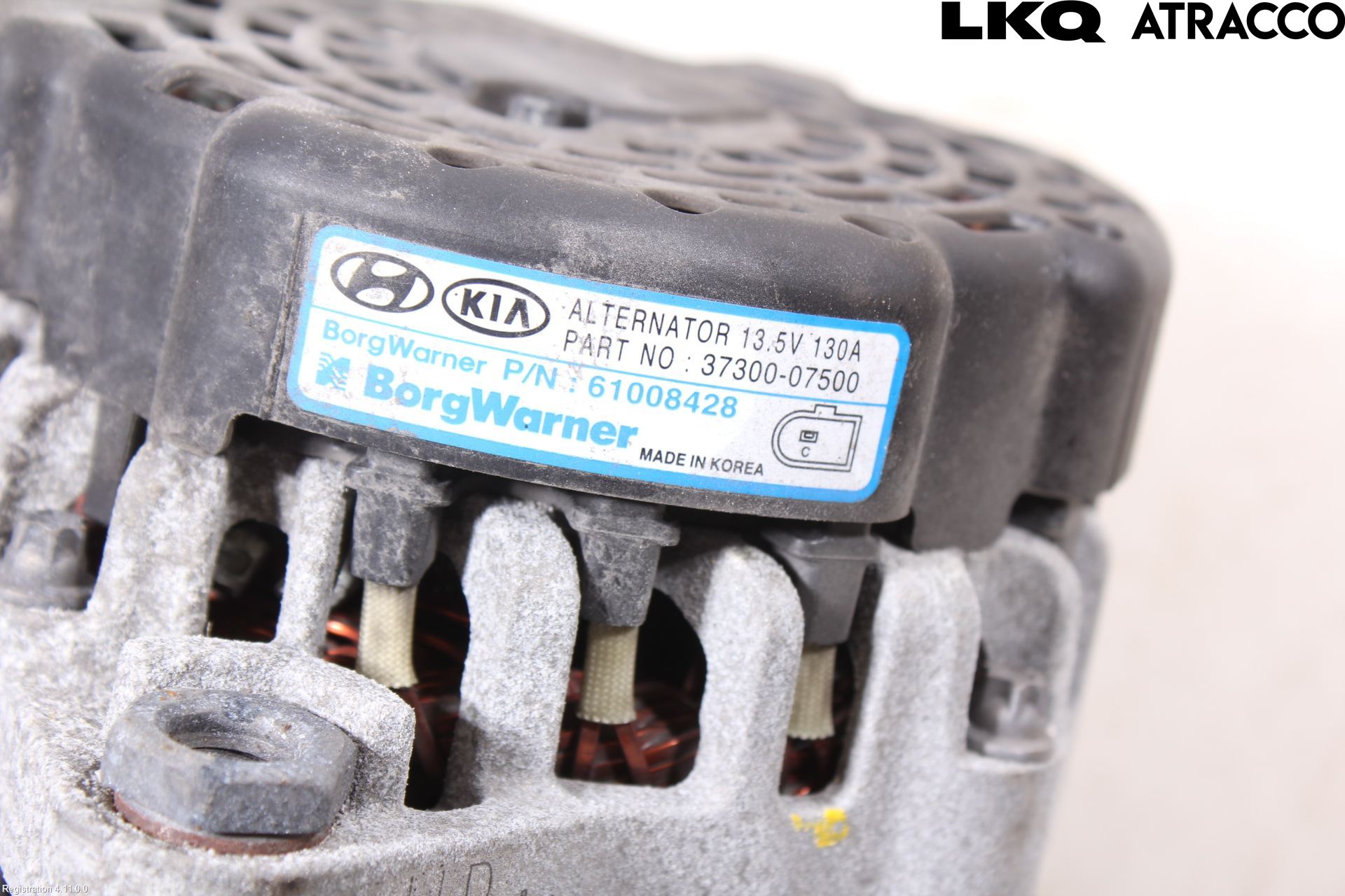 Kia PICANTO 17- Generator