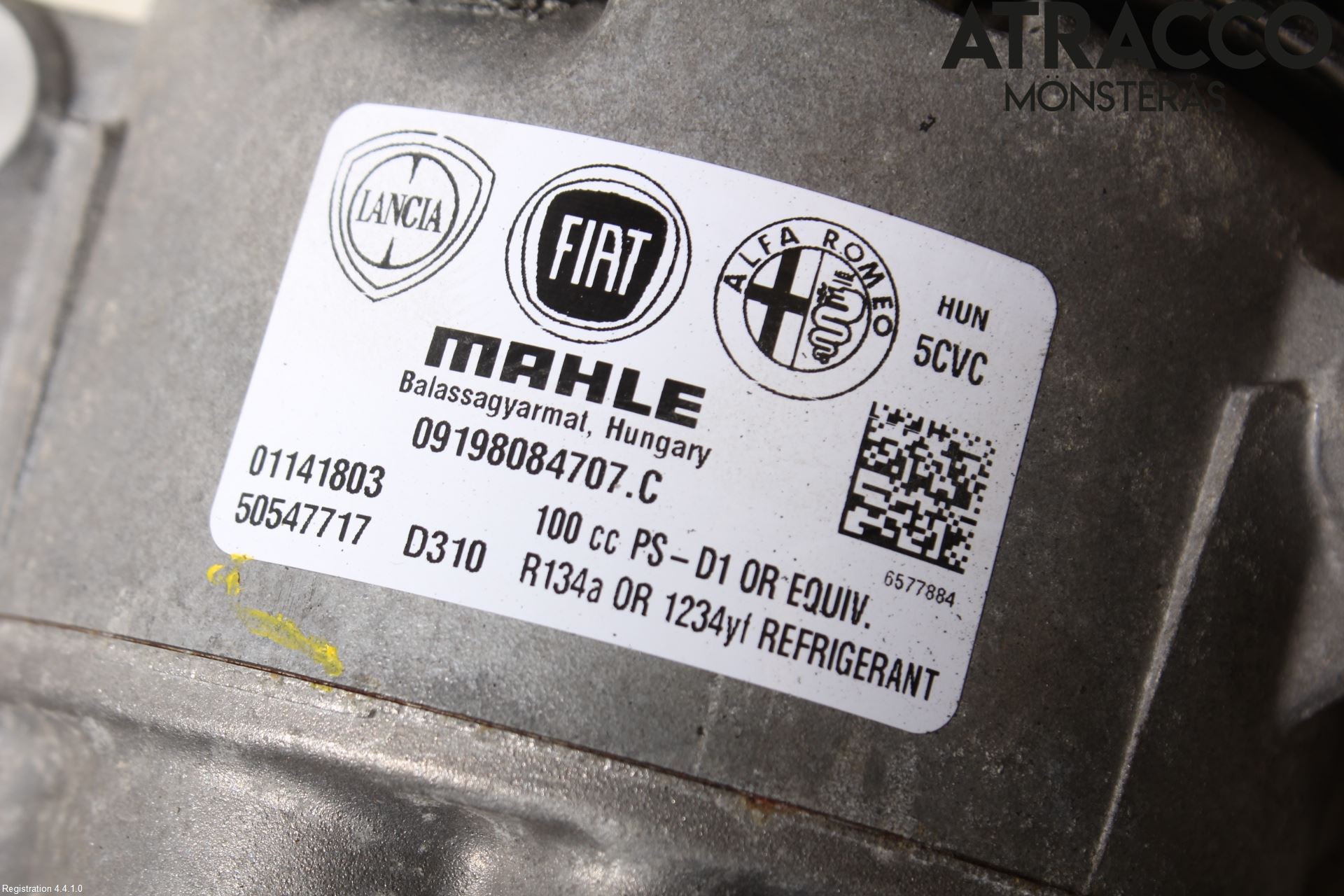 Alfa GIULIETTA Ac Kompressor