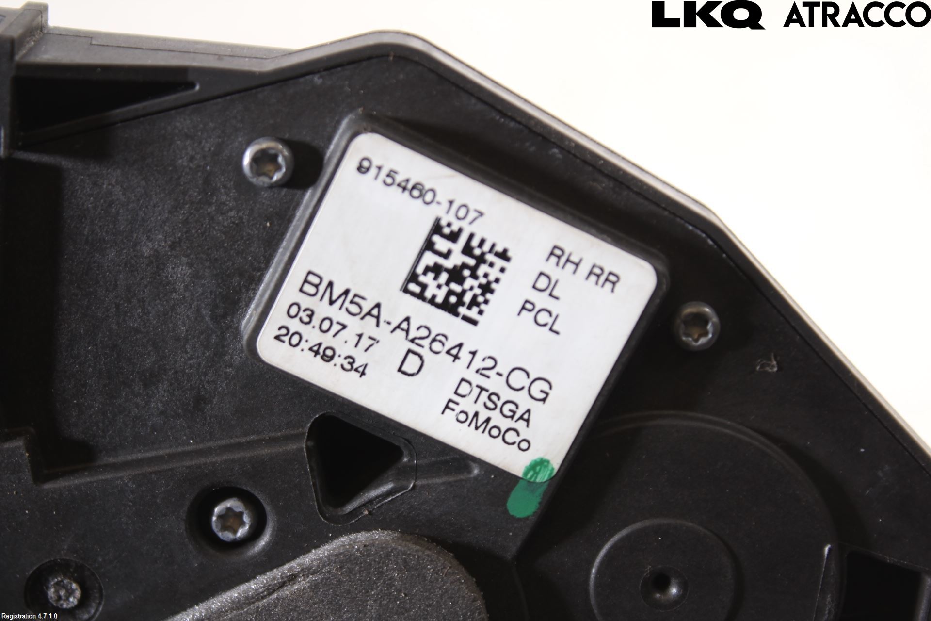 Ford KUGA 13-16 Låskista-Dörrlås