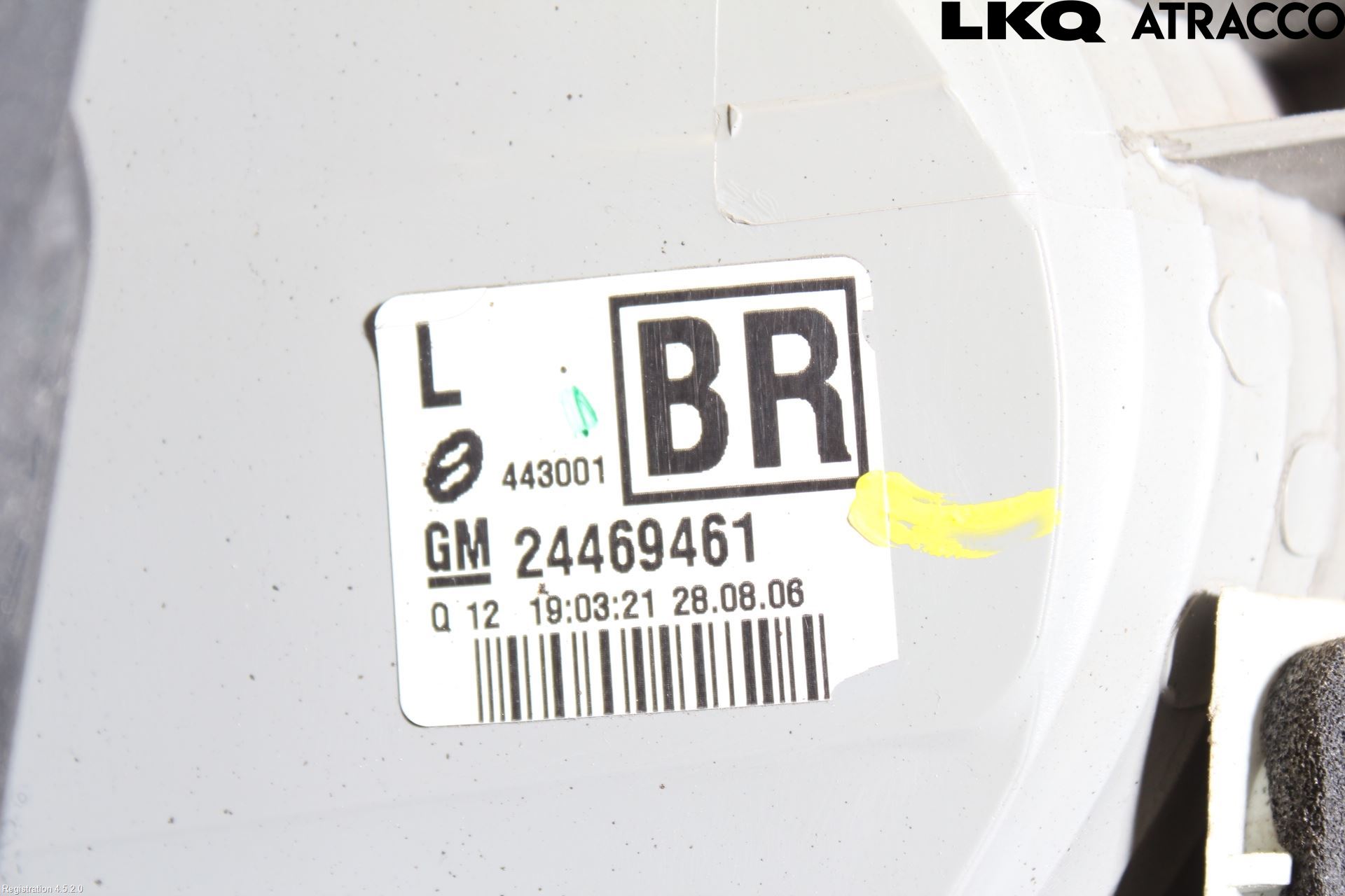 Opel VECTRA C 06-08 Bakljus Vänster