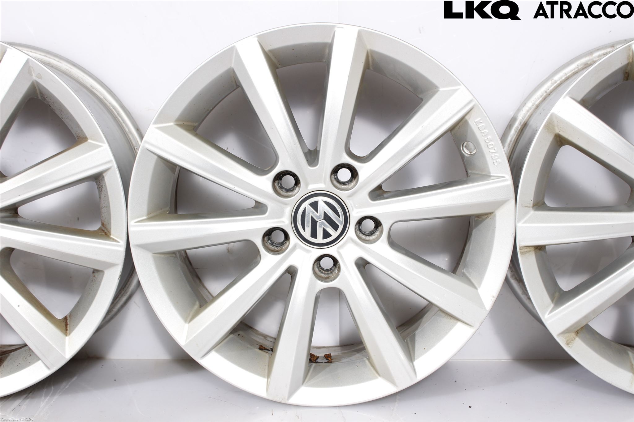 Volkswagen VW GOLF / E-GOLF VII 13-20 Fälgsats Aluminium