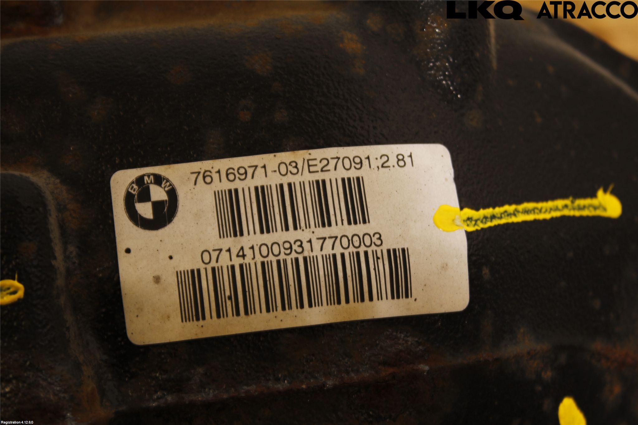 BMW 1 F20/F21 11-19 Bakväxel-Diff