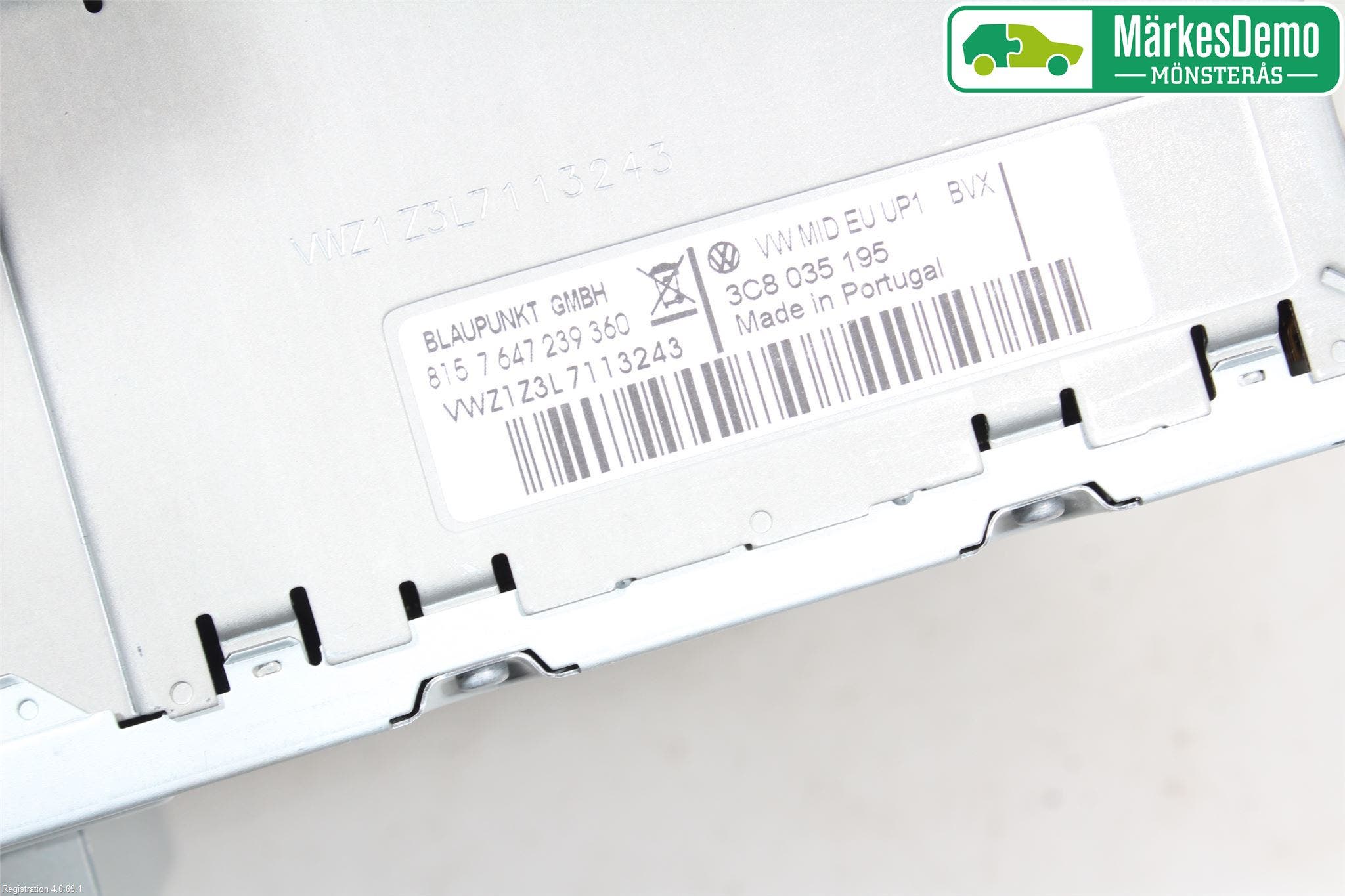 Volkswagen VW GOLF VI 09-13 Radio