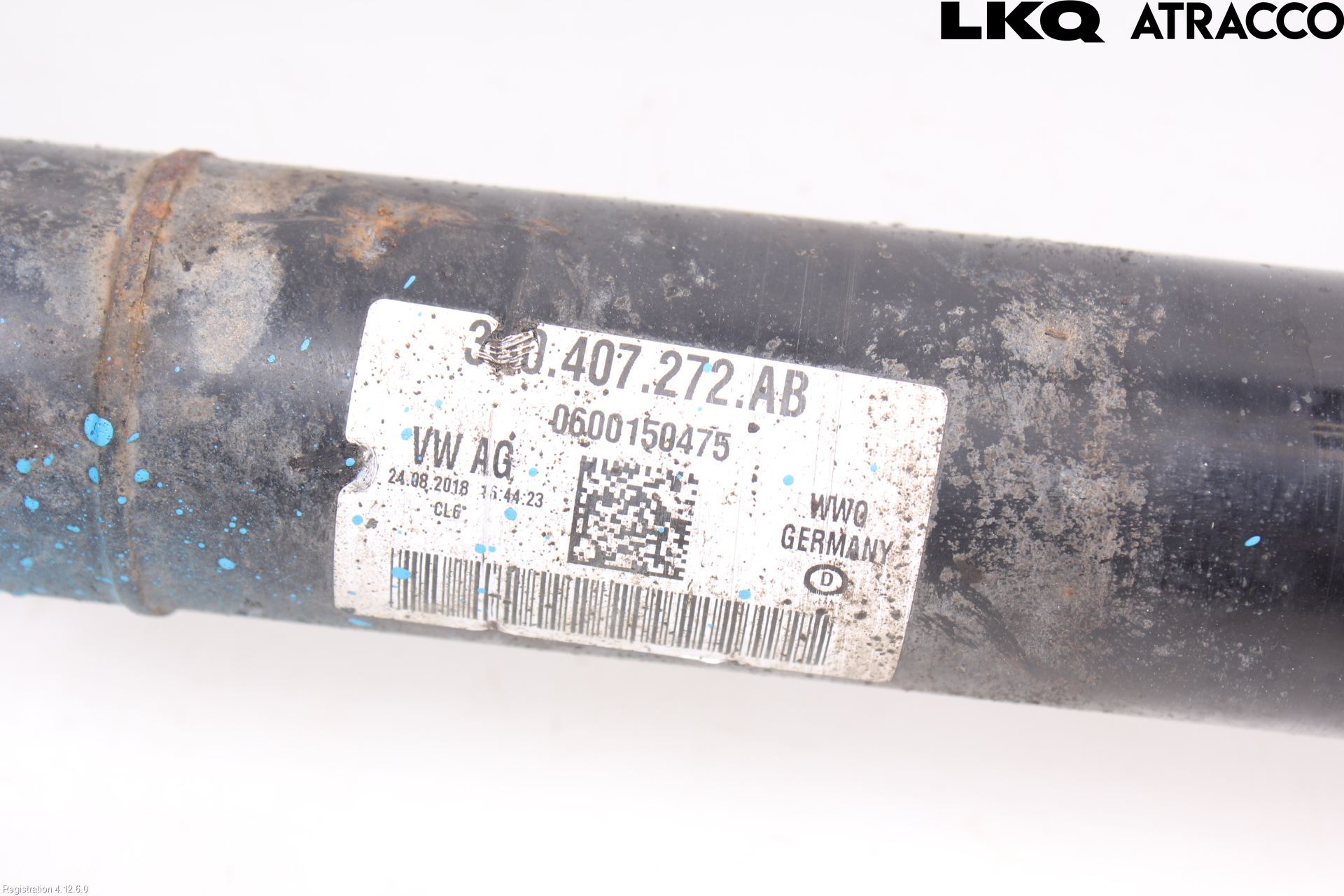 Volkswagen VW CADDY 16-20 Drivaxel Fram Höger