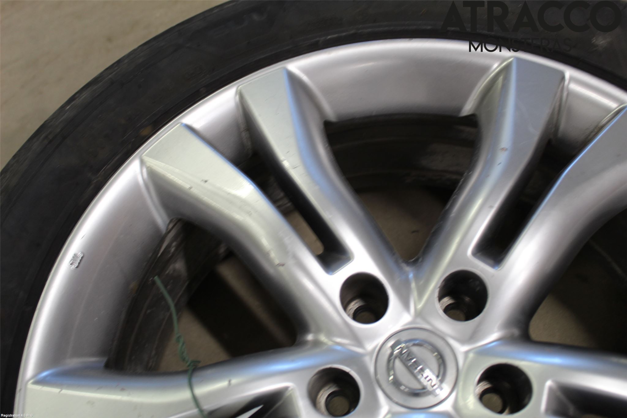 Nissan MURANO 09-15 Sommardäck Alumfälg 4St