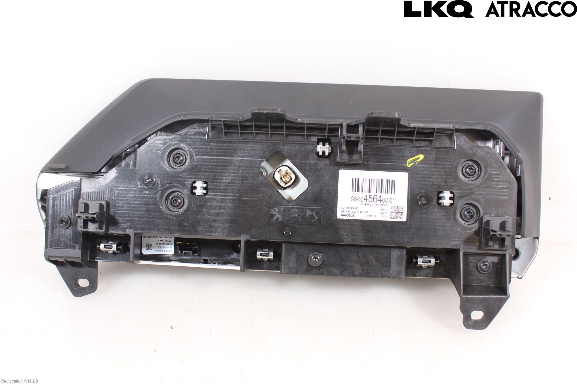 Citroen C4/E-C4 C4X/E-C4X III 21- Multifunktionsdisplay