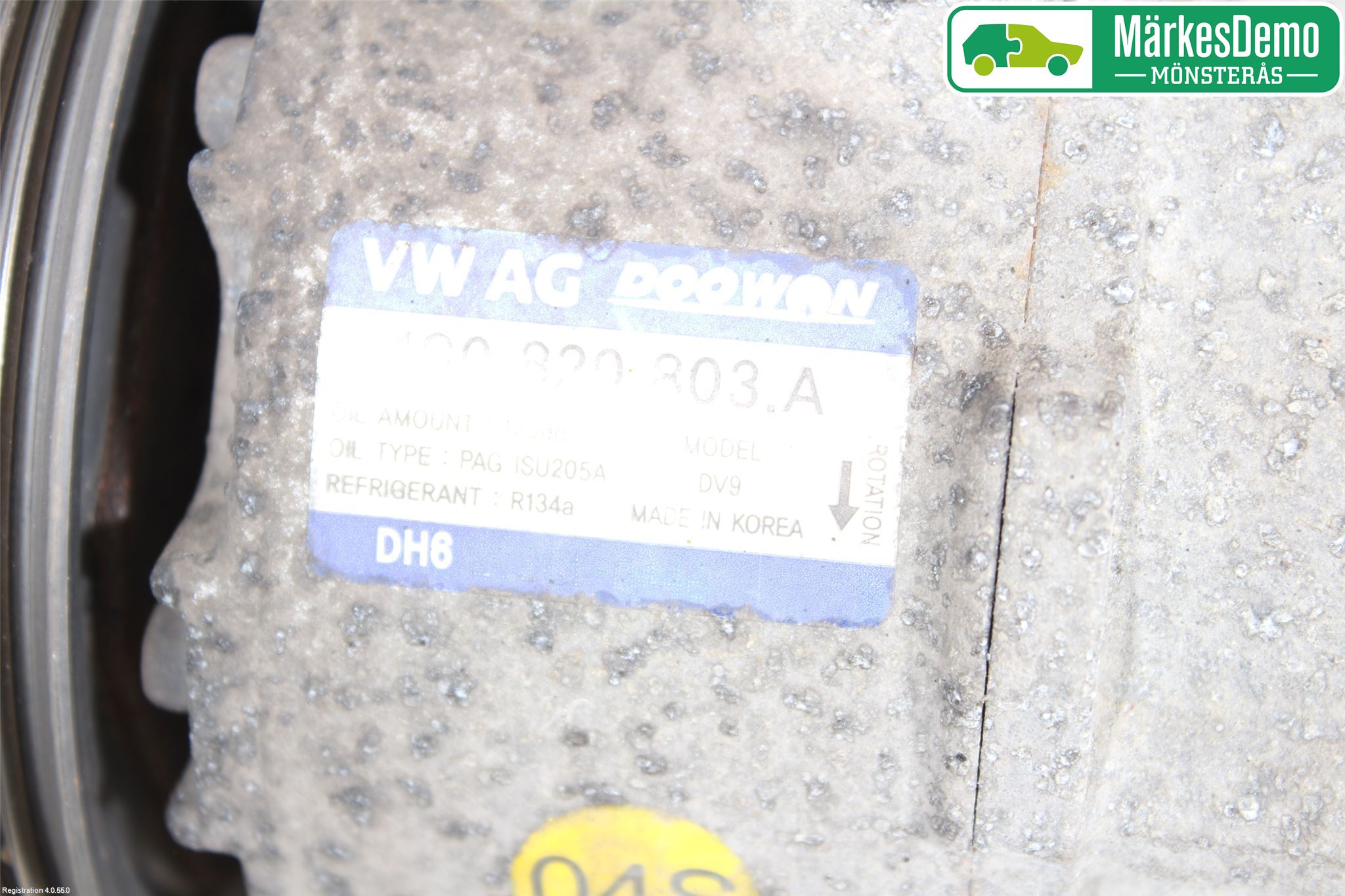 Volkswagen VW UP! / E-UP! Ac Kompressor