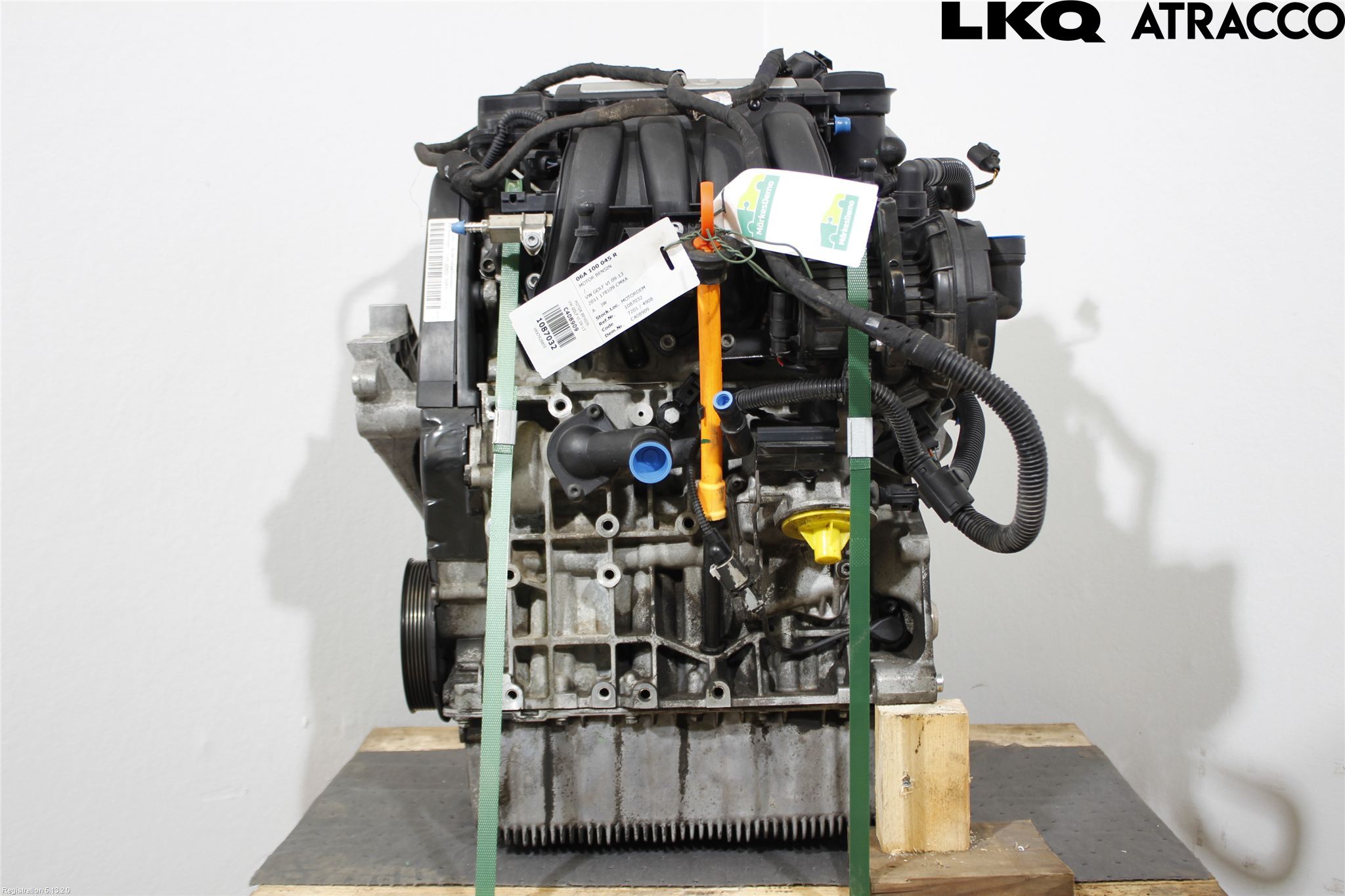 Volkswagen VW GOLF VI 09-13 Motor Bensin