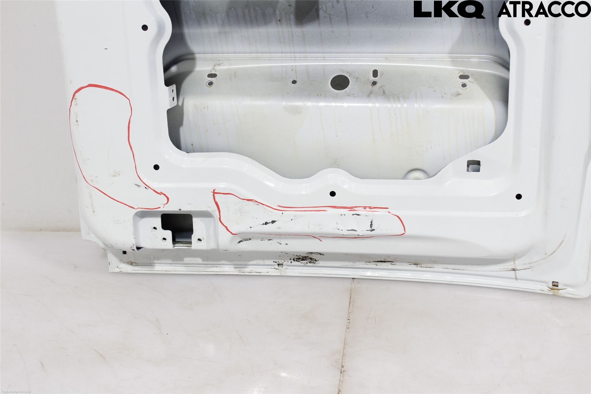Ford TRANSIT SKÅP/BUSS 14-22 Dörr Bak Van-Skåp Vänster