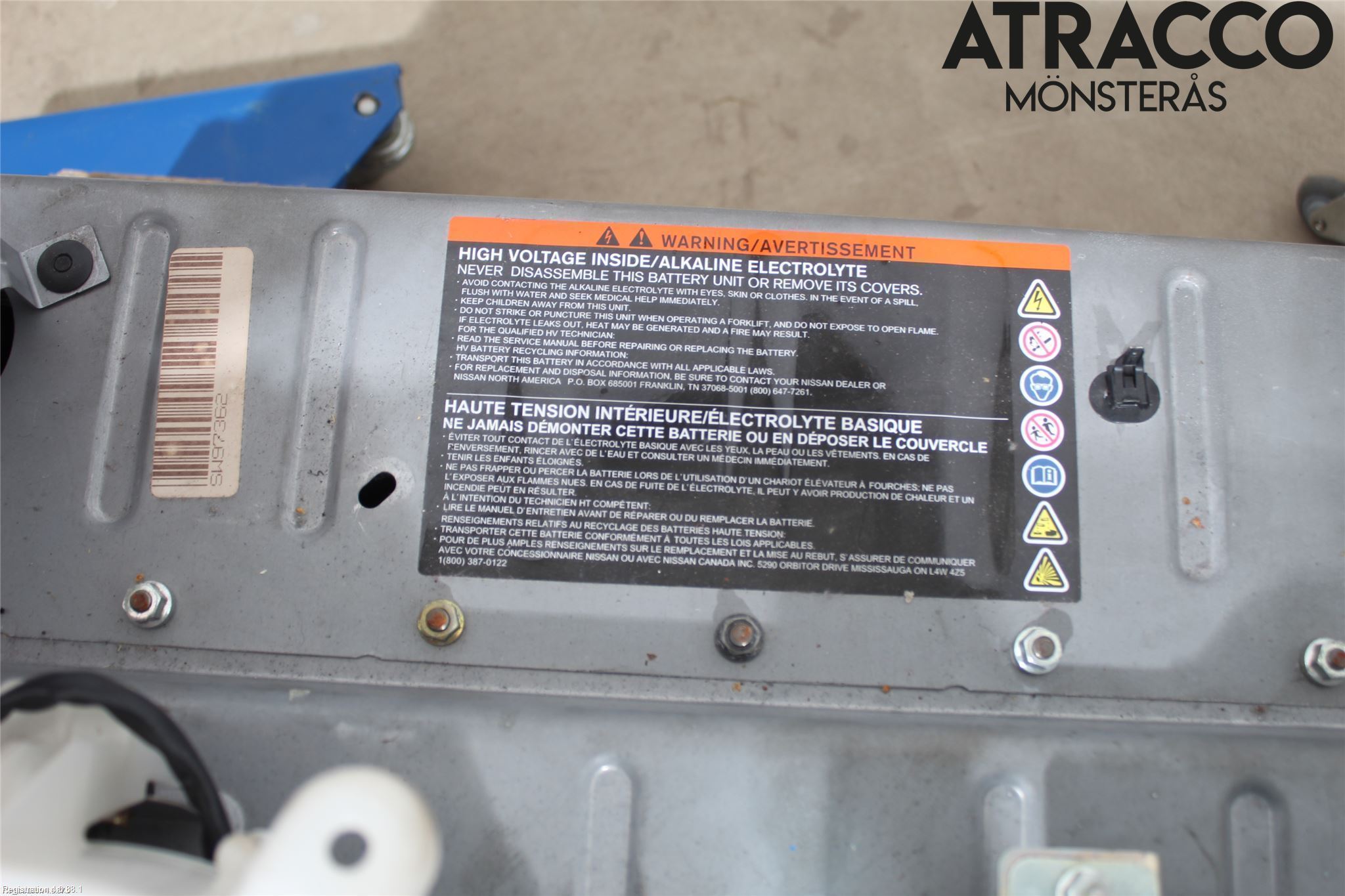 Nissan ÖVRIGT/DIREKTIMP. Batteri Högspänning