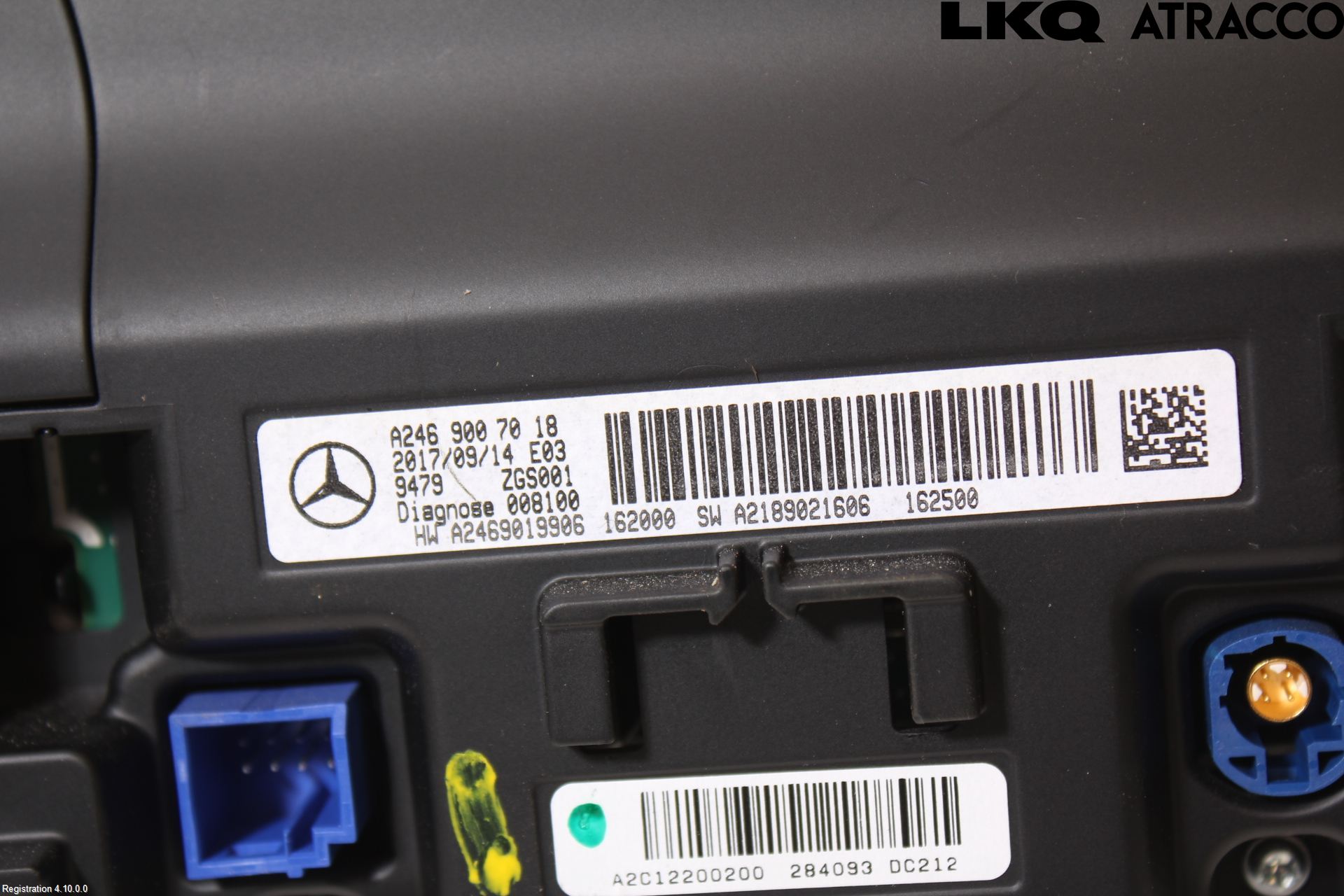 Mercedes-Benz MB A-KLASS (W176) 13-18 Multifunktionsdisplay
