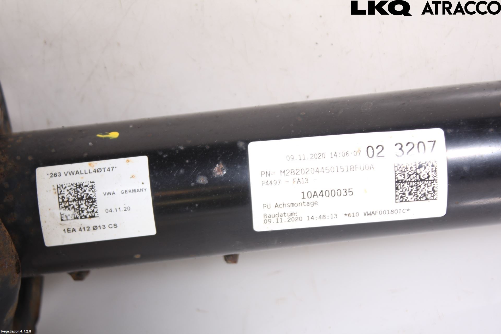 Volkswagen VW ID.3 21- Fjäderben Fram Vänster