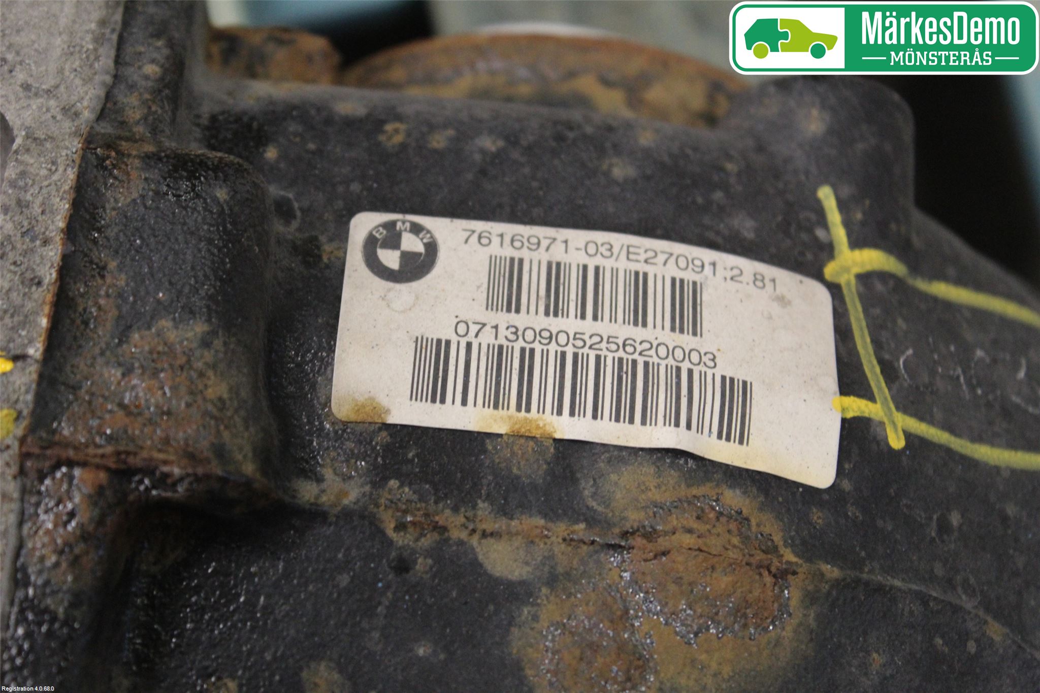 BMW 1 F20/F21 11-19 Bakväxel-Diff