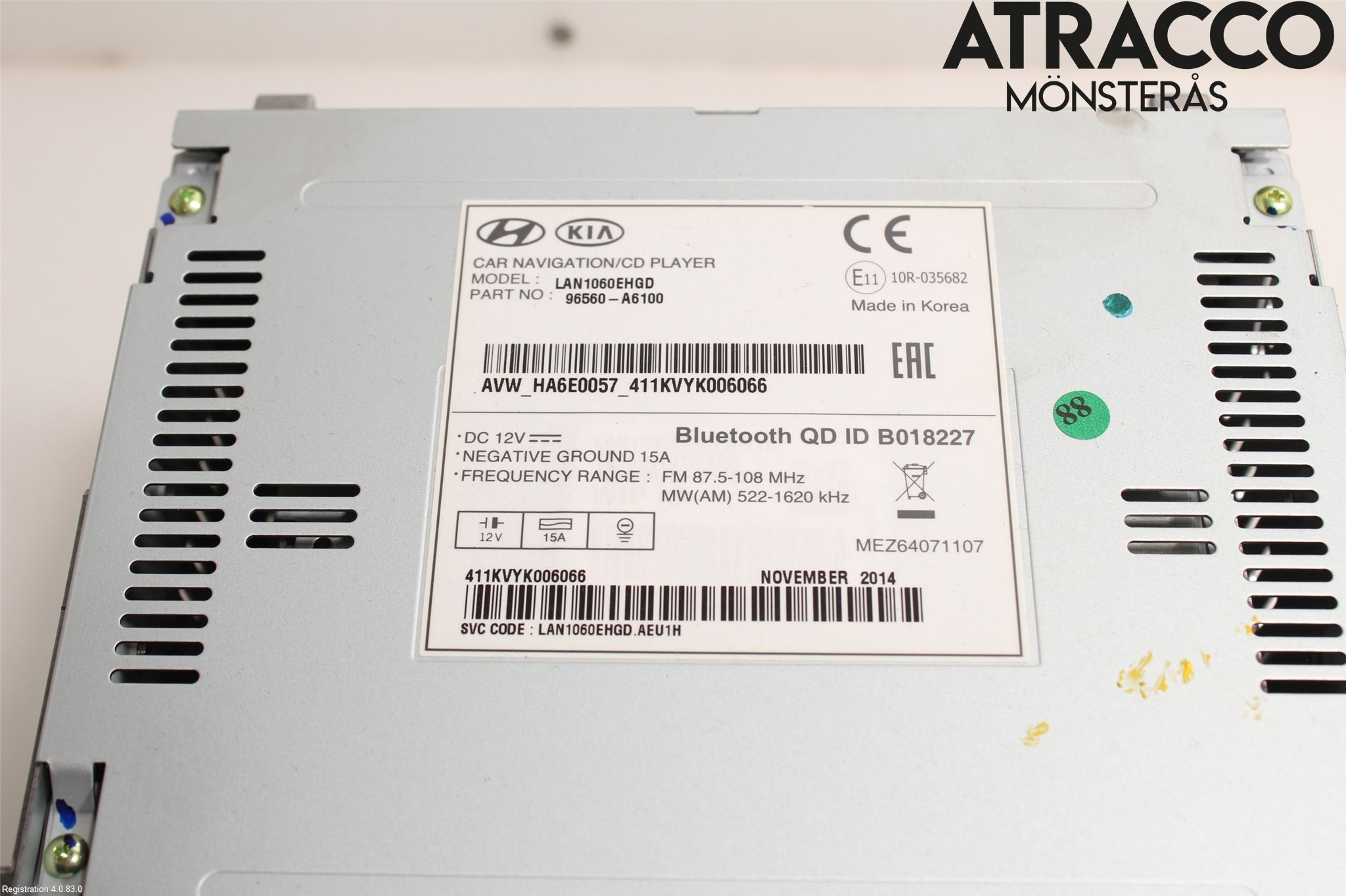 Hyundai i30 GD 13-17 Cd Radio - Multimediapanel