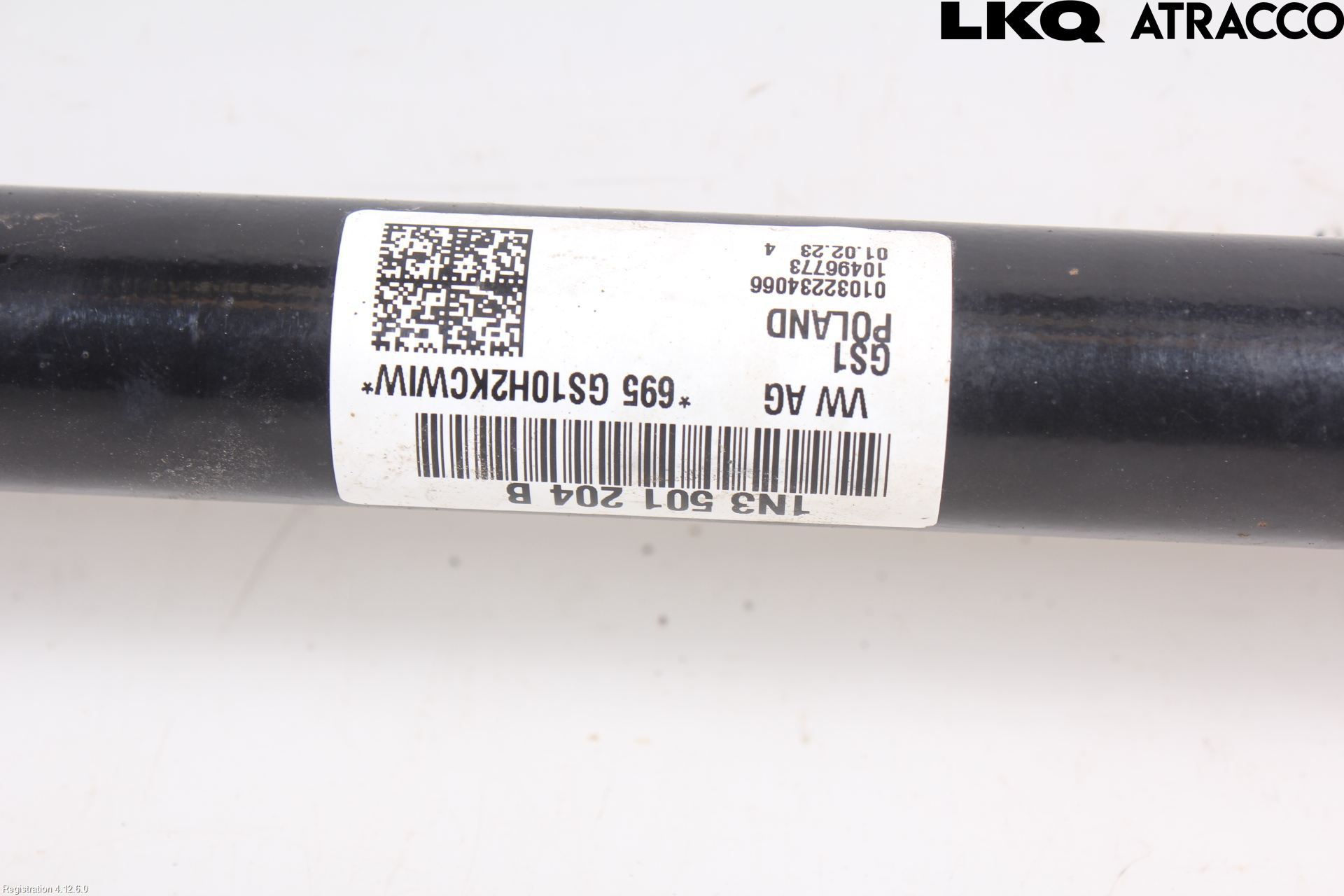 Volkswagen VW ID BUZZ/CARGO 22- Drivaxel Fram Höger