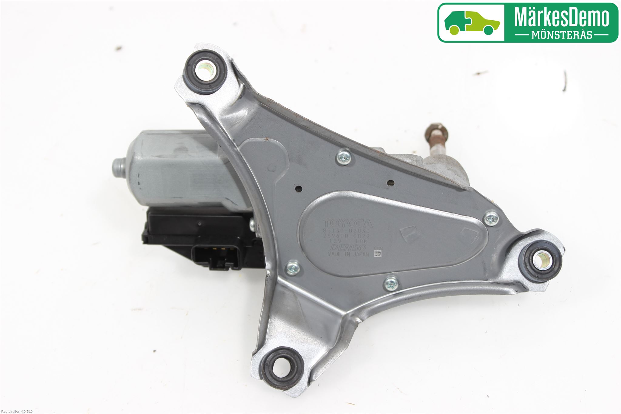 Toyota AURIS 10-12 Torkarmotor Baklucka