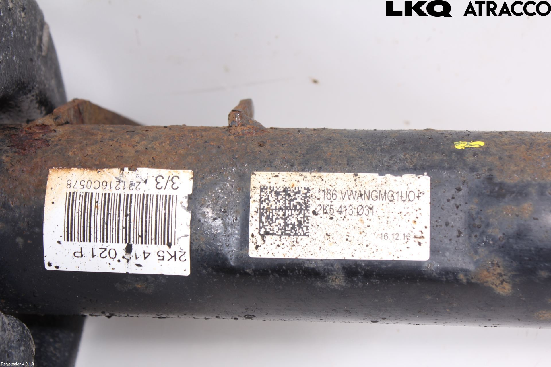 Volkswagen VW CADDY 16-20 Fjäderben Fram Vänster