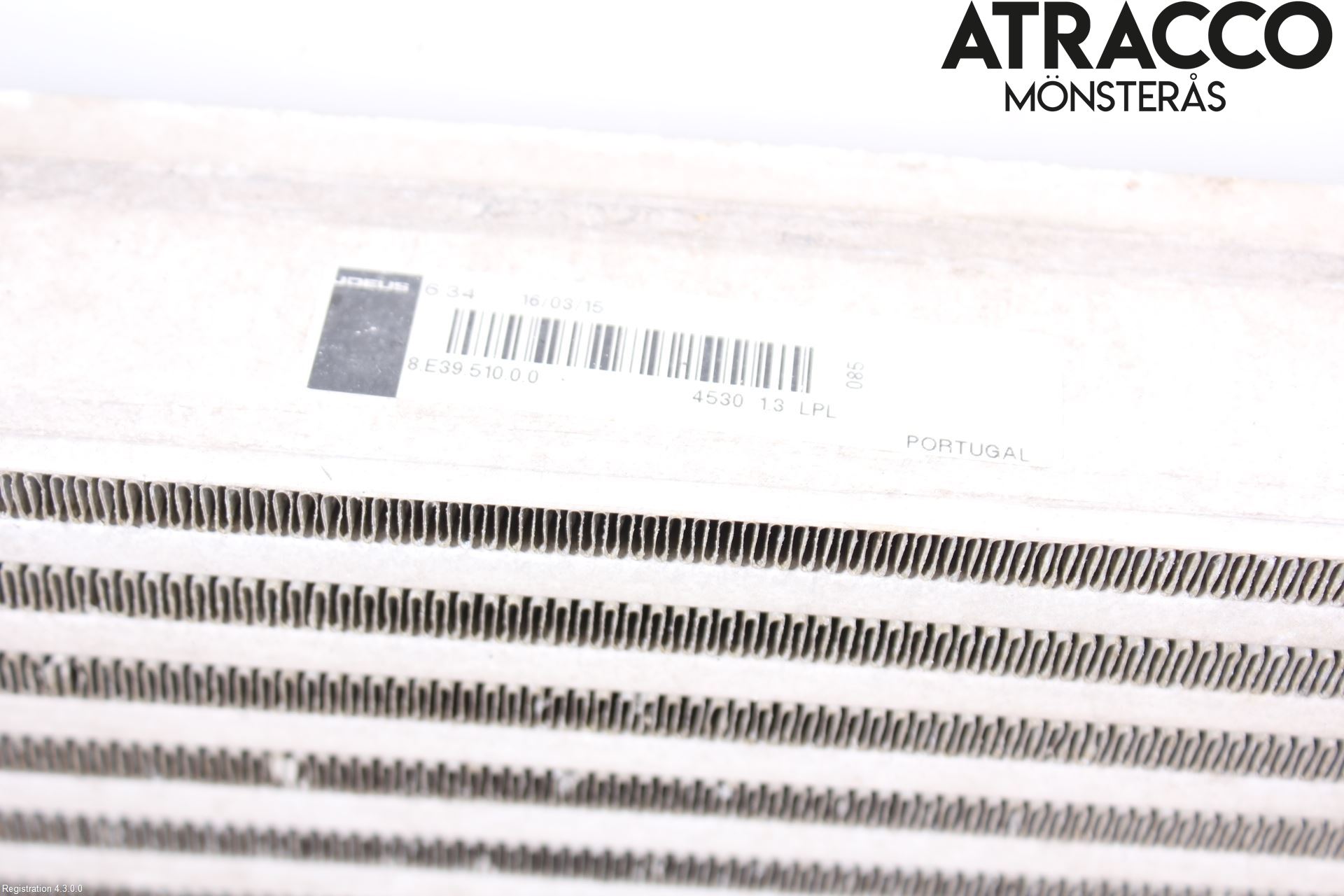 Opel CORSA E 15-19 Laddluft-Intercooler Kyl