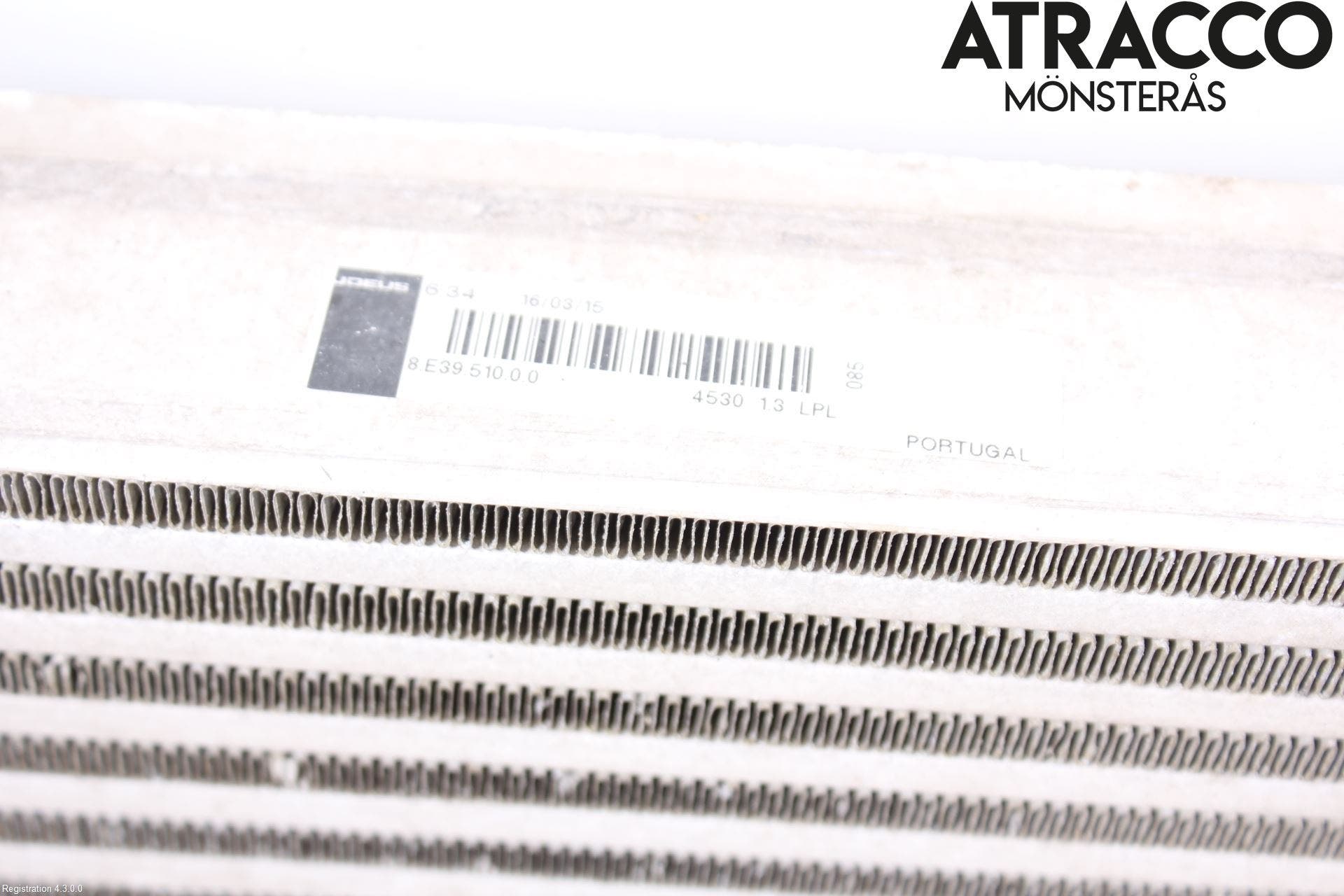 Opel CORSA E 15-19 Laddluft-Intercooler Kyl