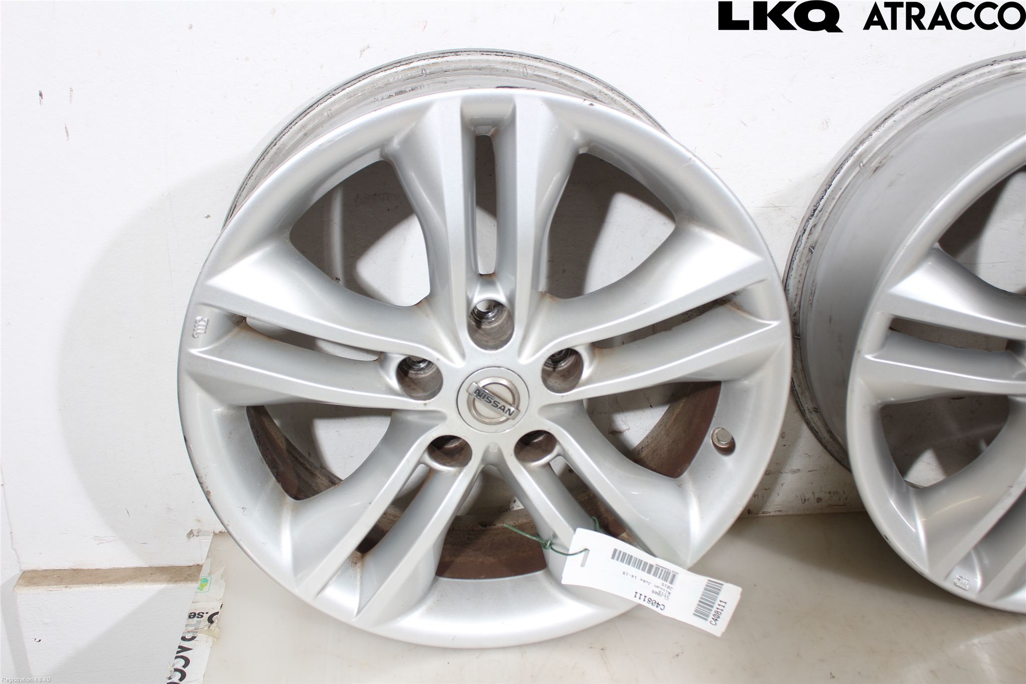 Nissan JUKE 14-19 Fälgsats Aluminium