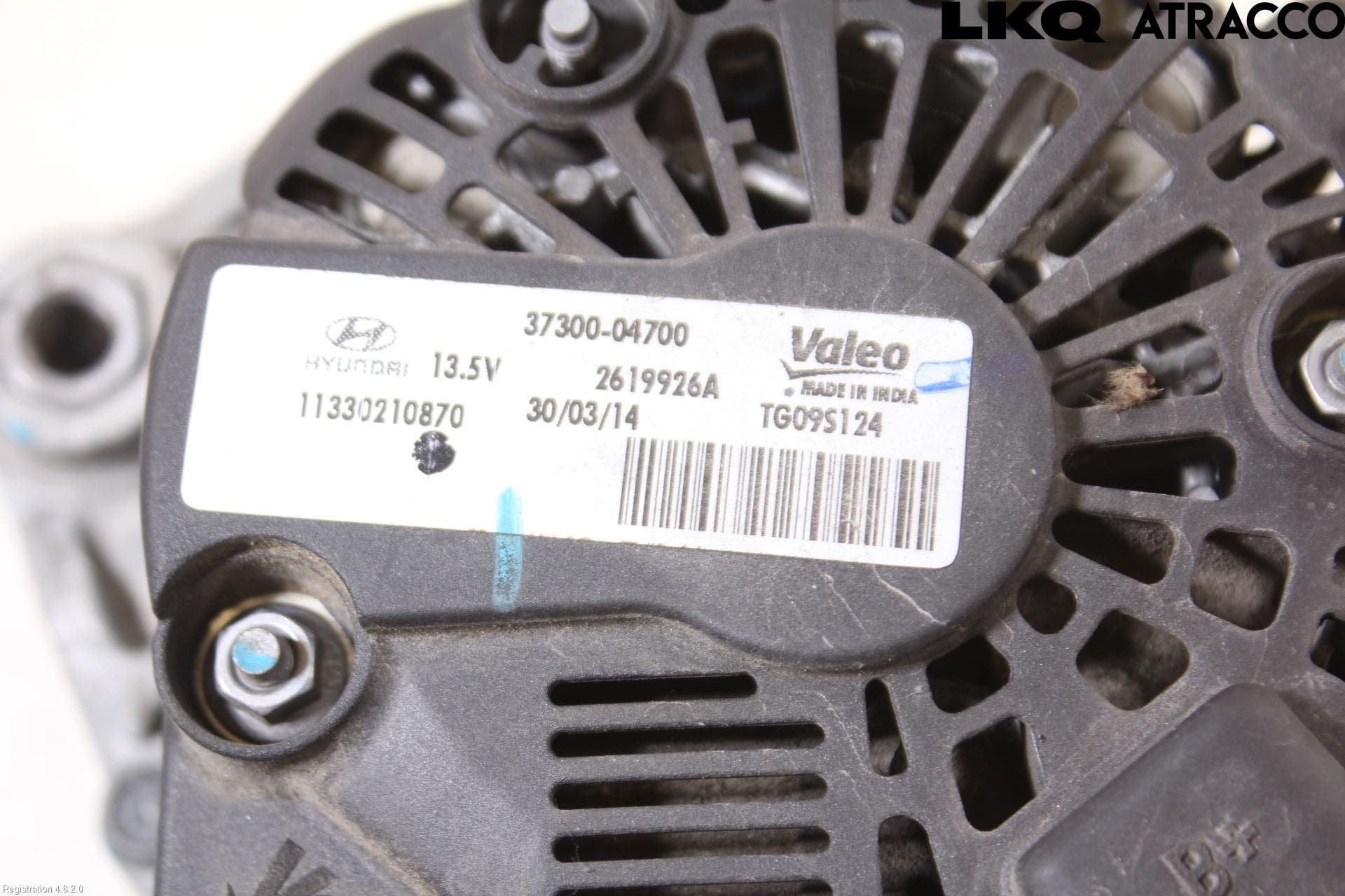 Hyundai i10 BA 14-16 Generator