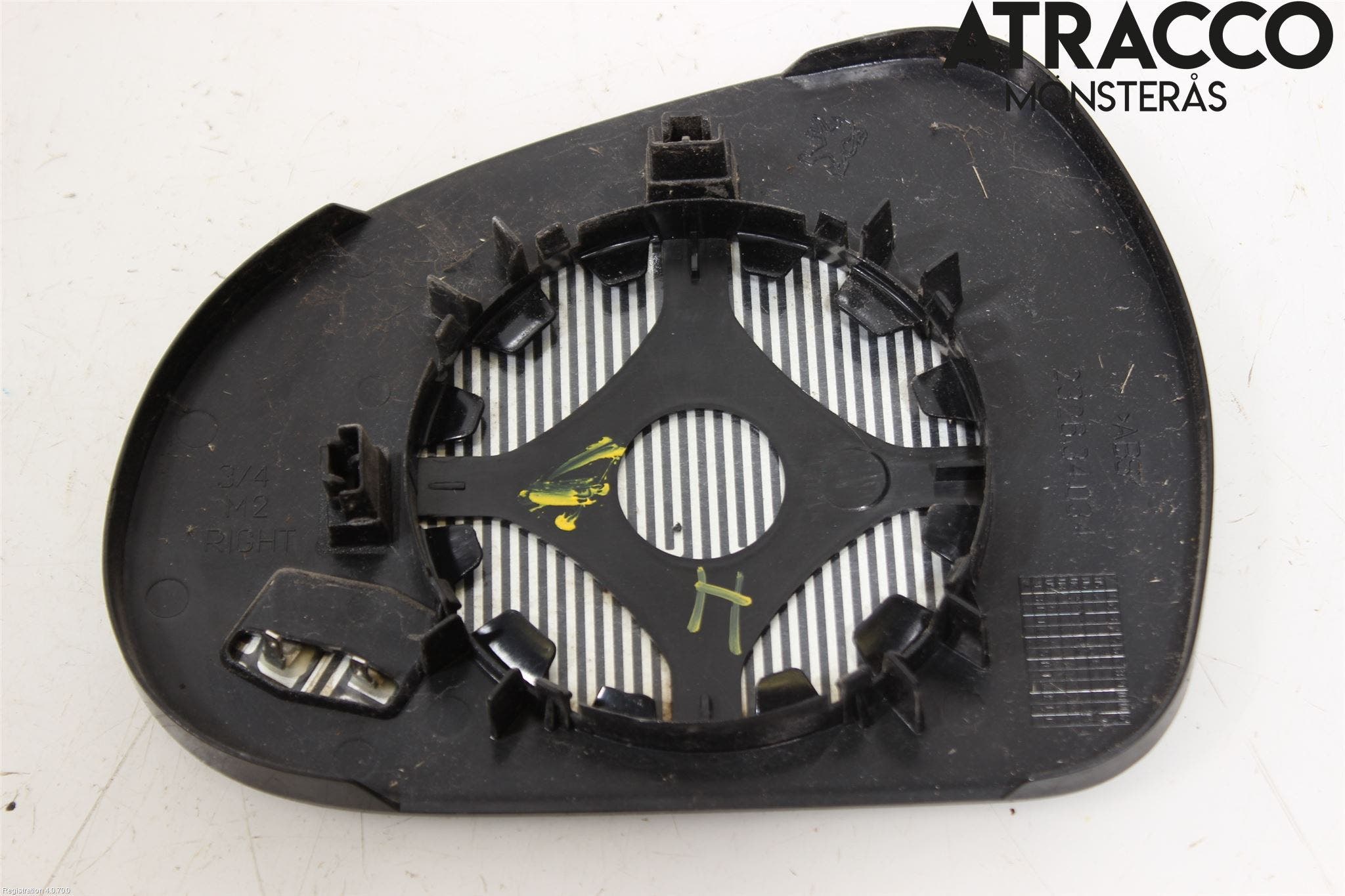 Peugeot 207 Spegelglas Hö