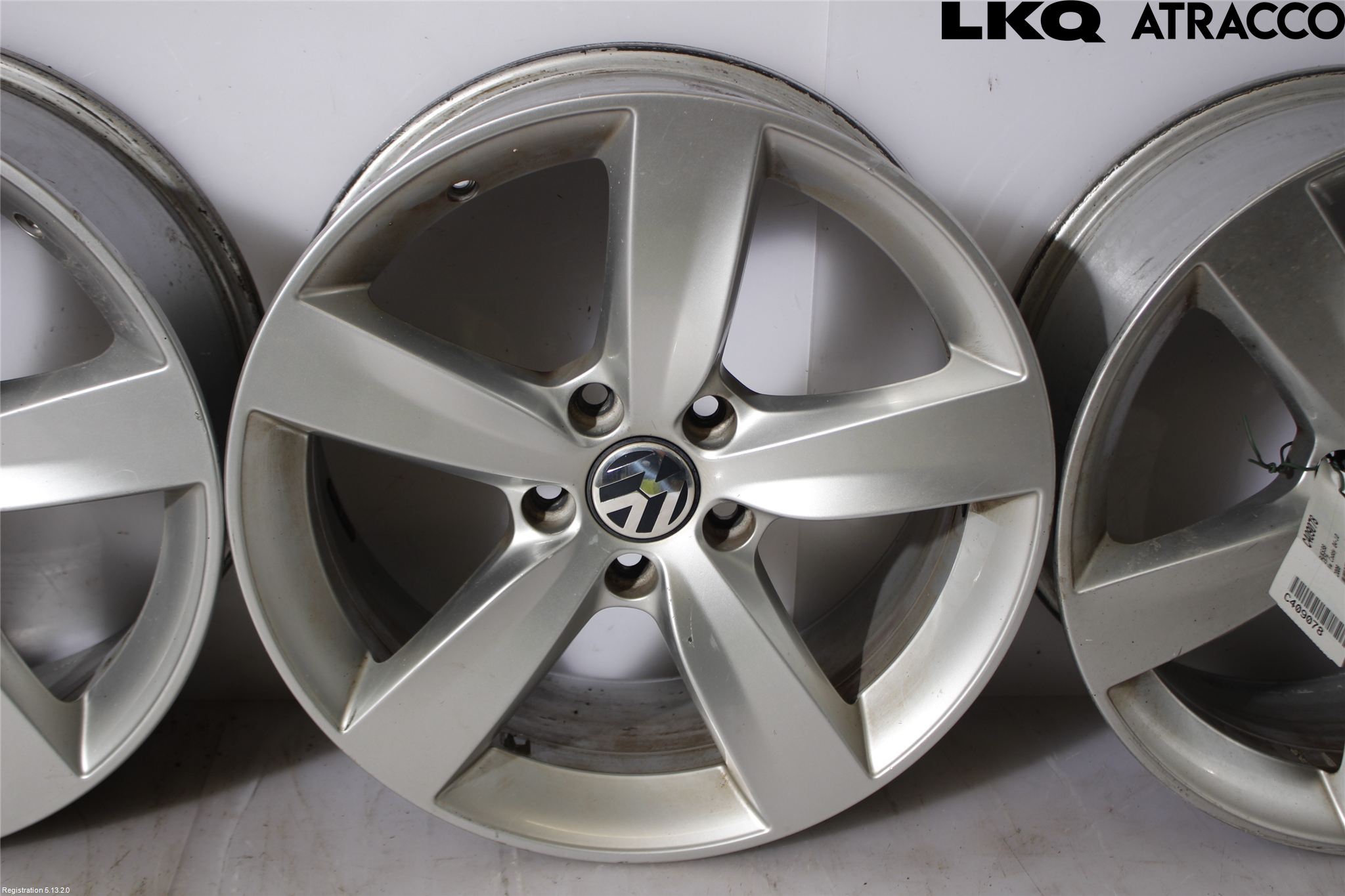 Volkswagen VW CADDY      04-10 Fälgsats Aluminium