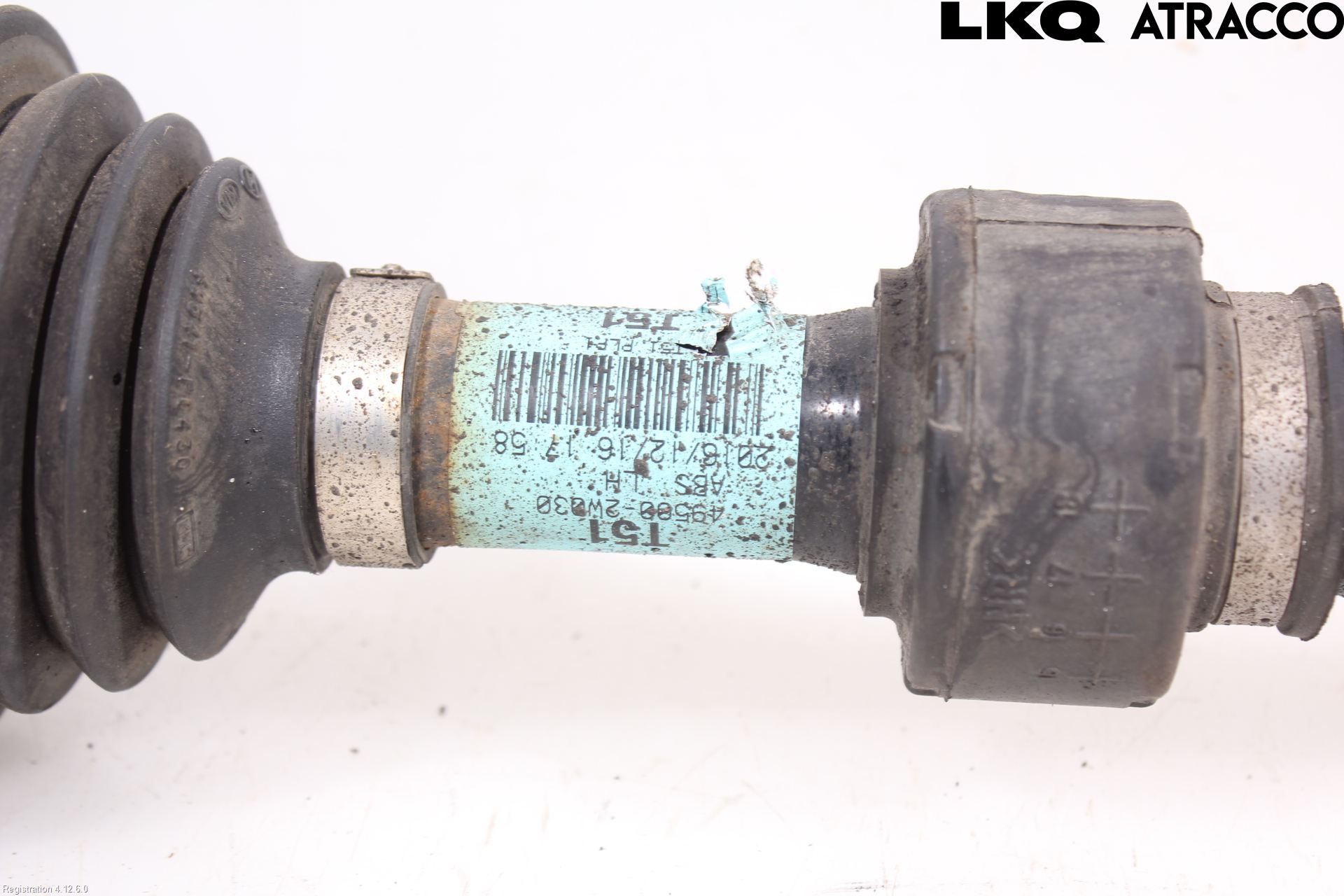 Hyundai SANTA FE 13-18 Drivaxel Fram Vänster