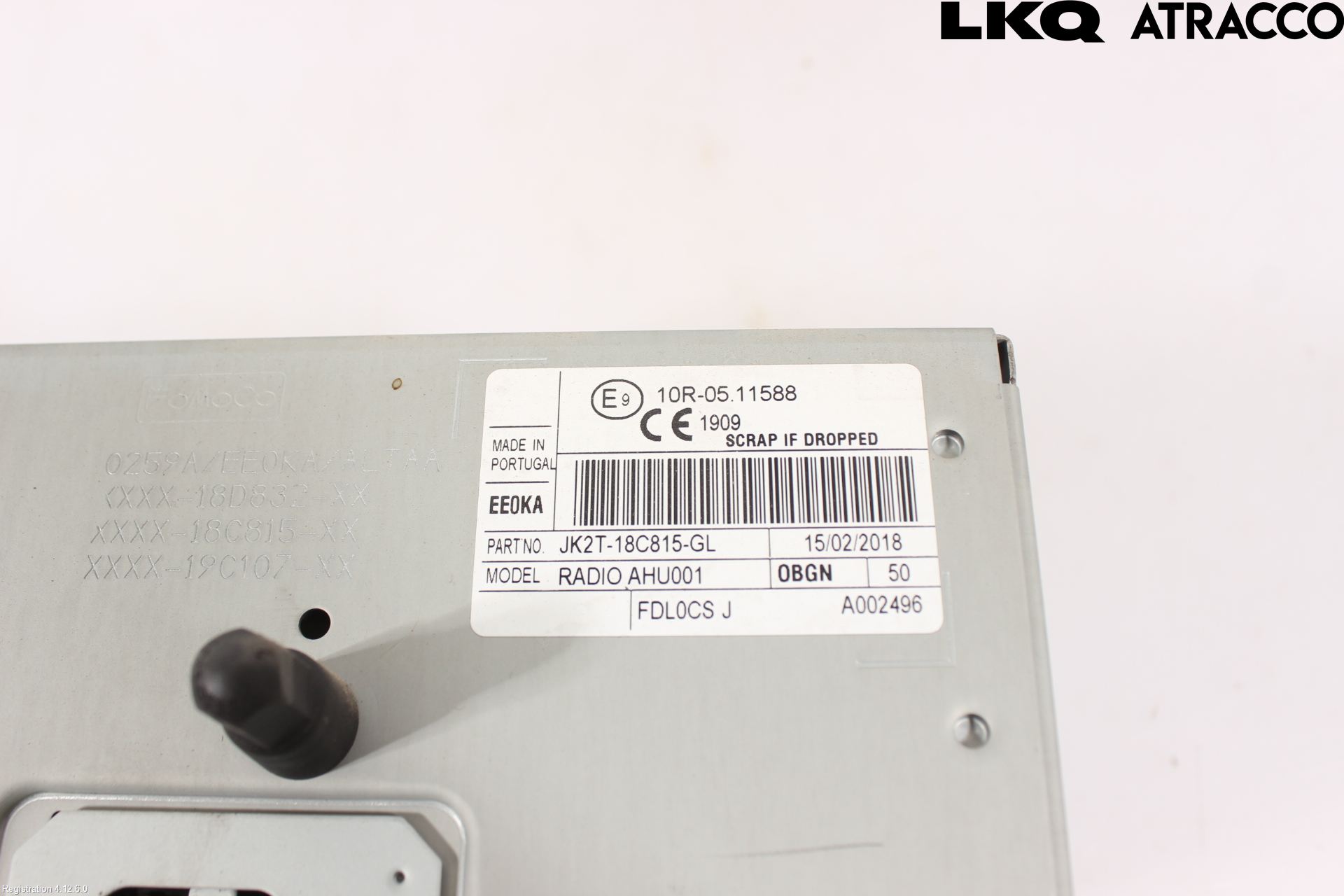 Ford TRANSIT/TOURNEO CUSTOM 13-24 Radio