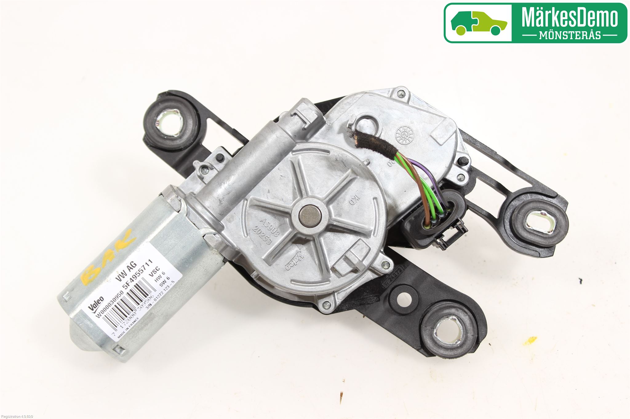 Skoda OCTAVIA (5E) 13-20 Torkarmotor Baklucka