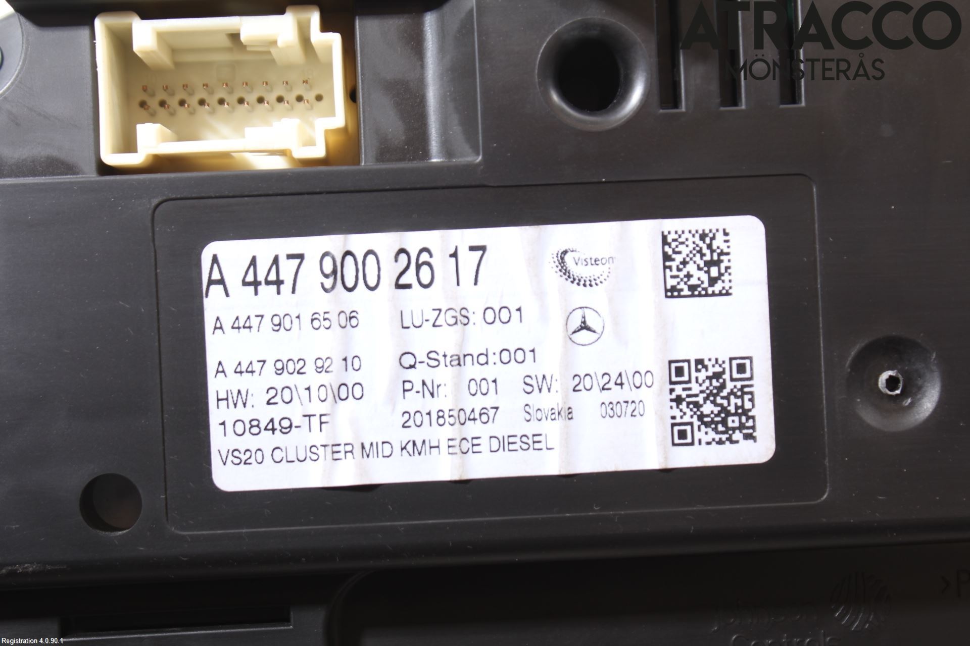 Mercedes-Benz MB VITO/V-KLASS (W640,W447,W448) 14- Instrument Komb