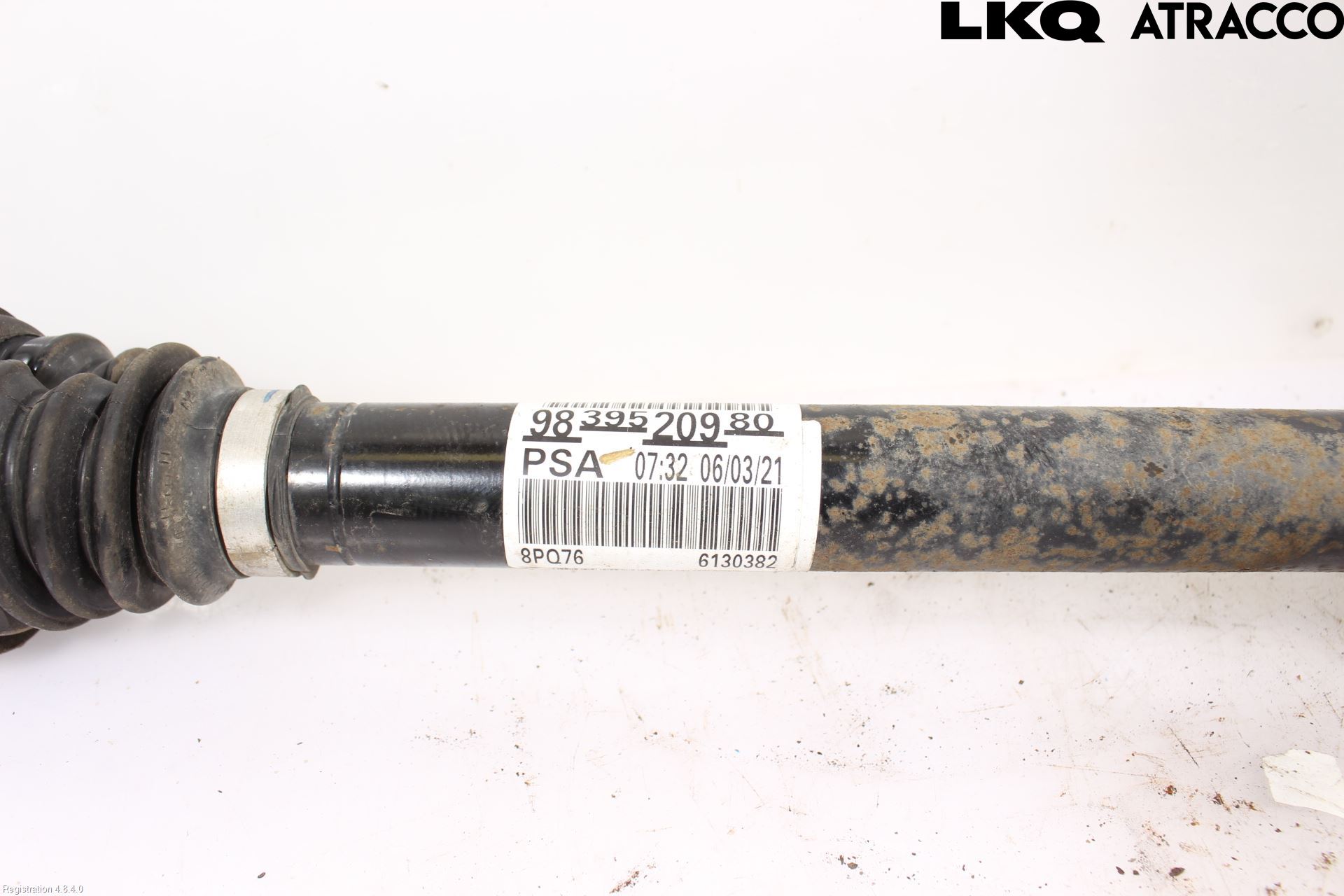 Citroen JUMPY/E-JUMPY 16- Drivaxel Fram Vänster